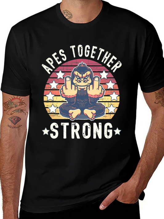 Apes Together Strong Graphic T-Shirt