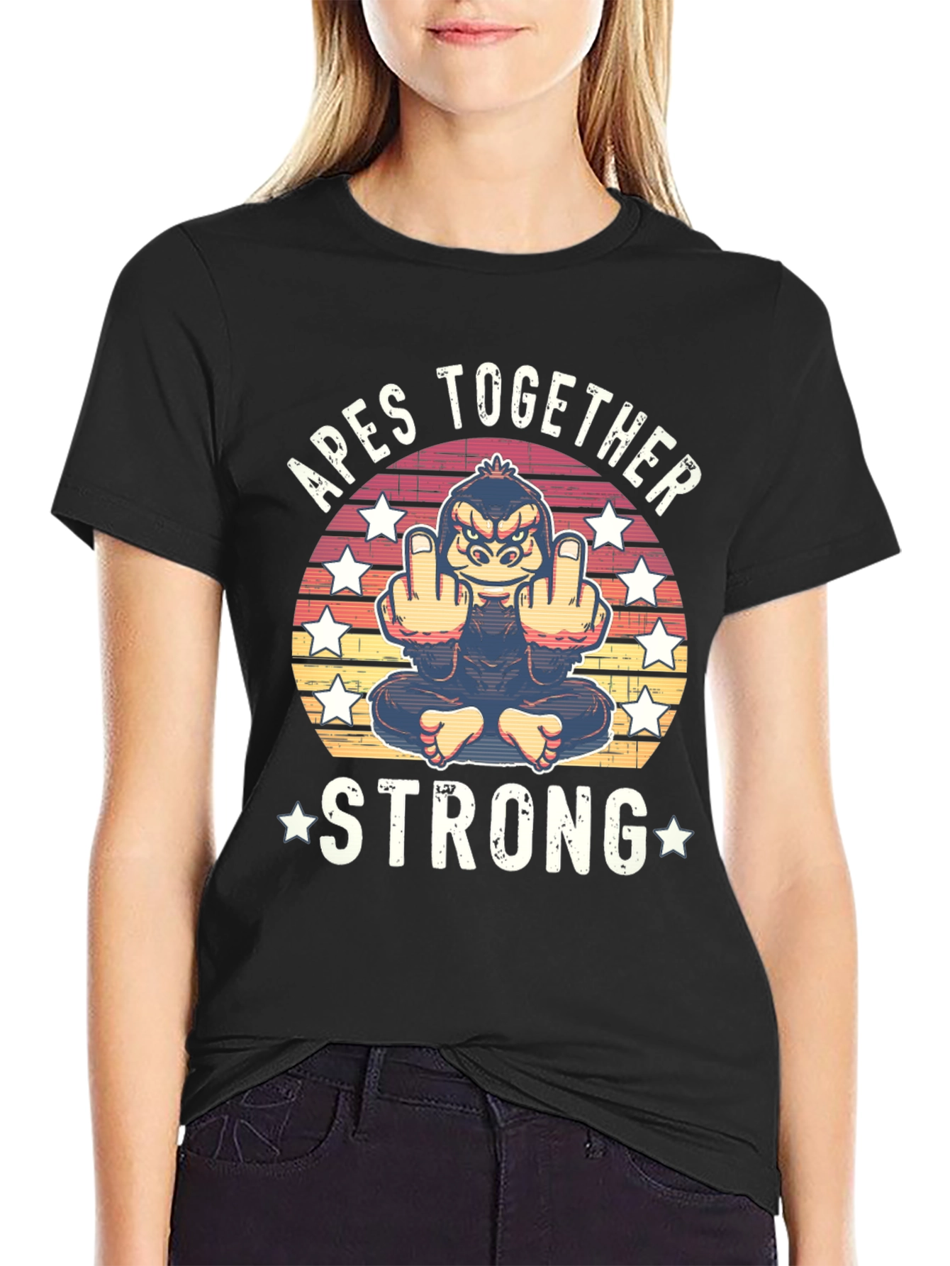 Apes Together Strong Graphic T-Shirt