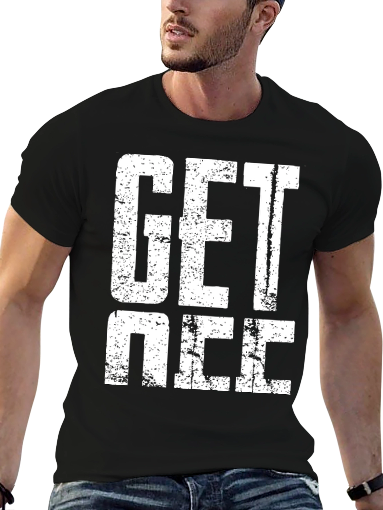 GET NCCI T-Shirt - Distressed Print Tee
