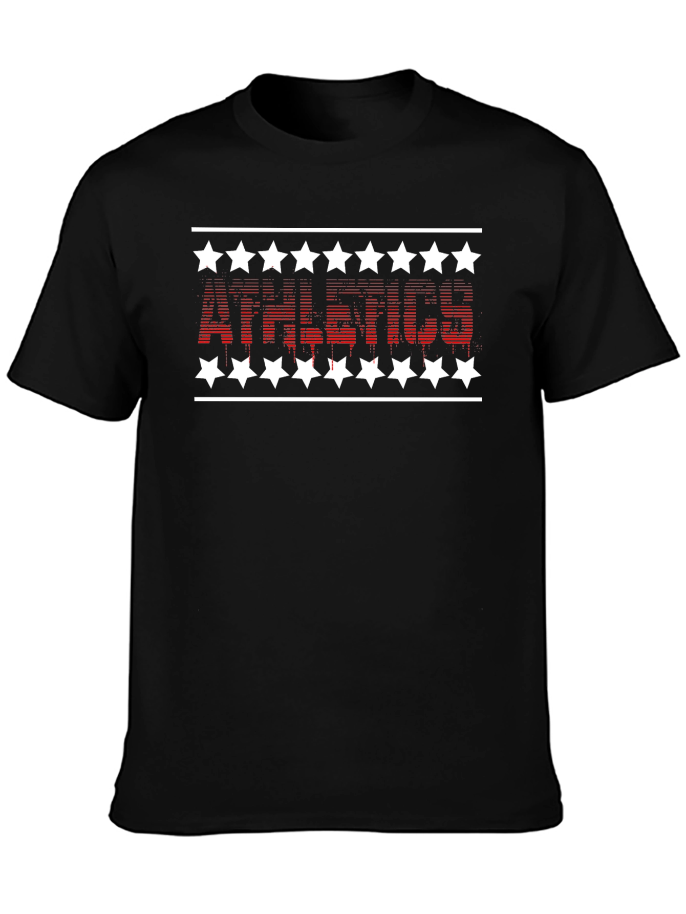 Athletics Star Graphic Tee - Black
