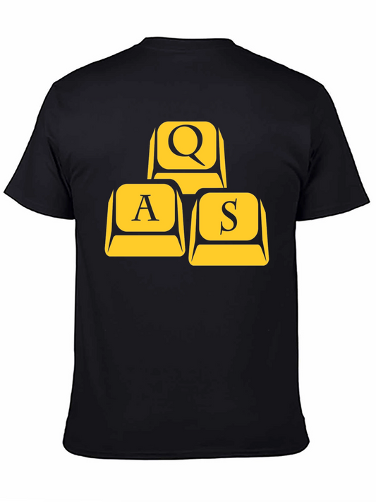 Gamer Keyboard Keys T-Shirt - WASD Design