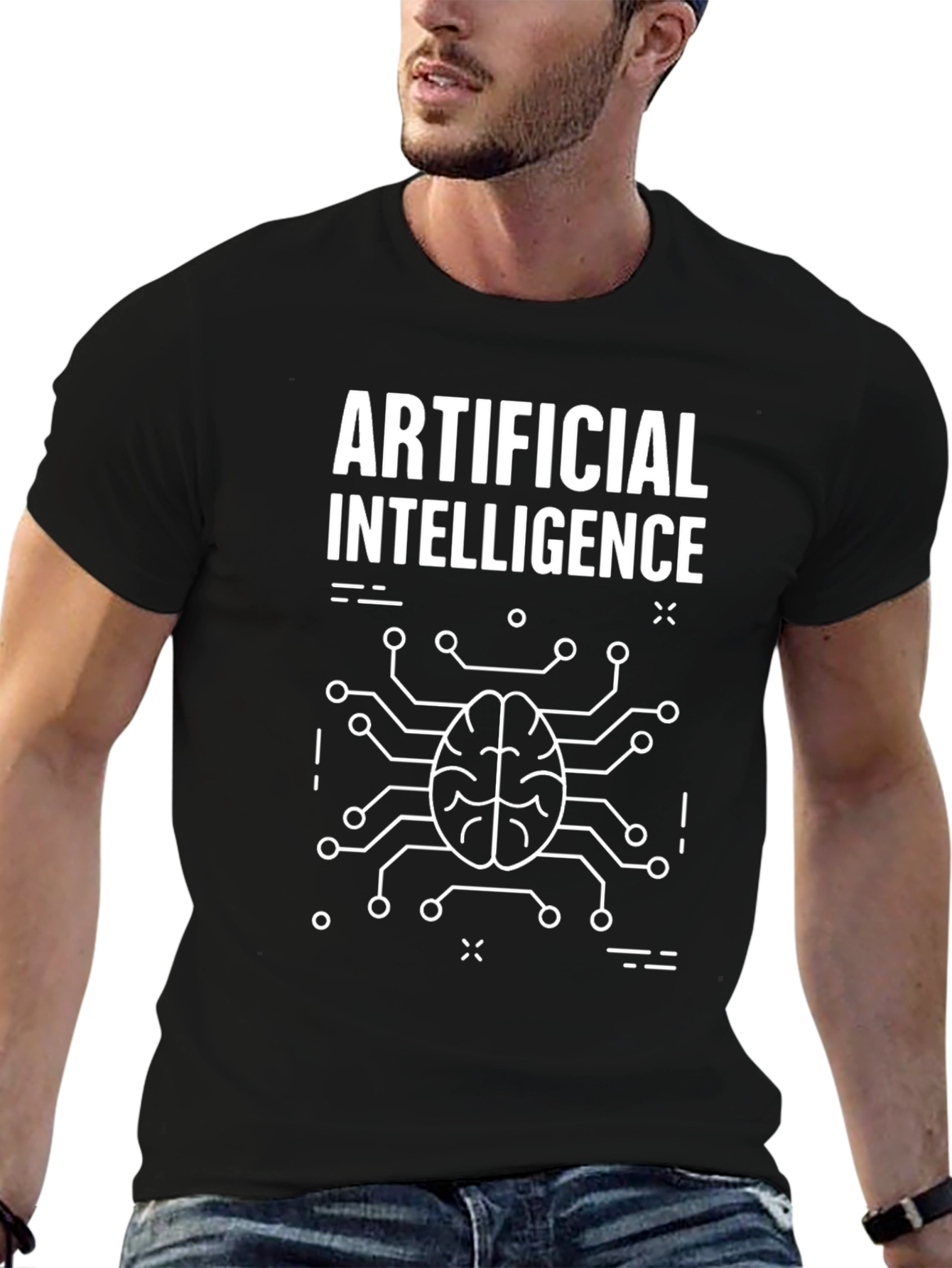 Artificial Intelligence Brain Circuit T-Shirt