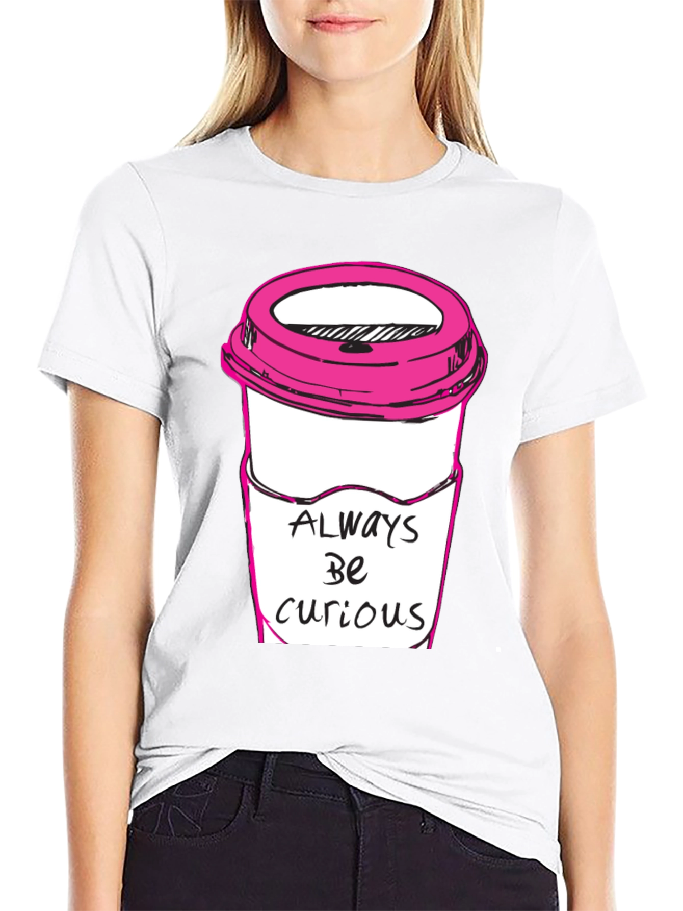 Always Be Curious Coffee T-Shirt
