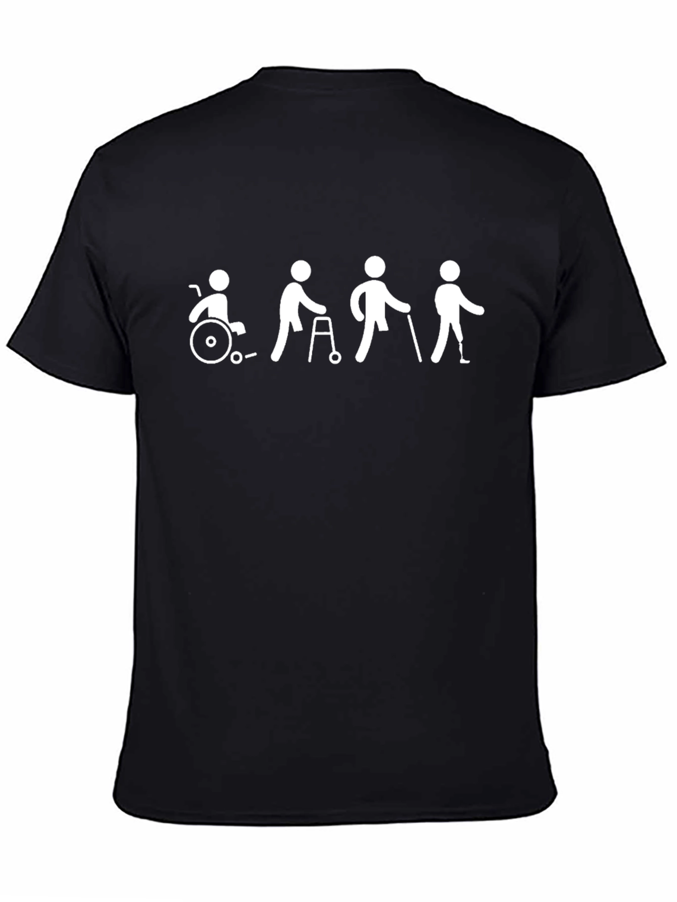 Disability Awareness Black Graphic Tee