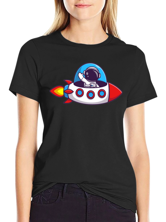 Astronaut Rocket T-Shirt - Out of This World Style!