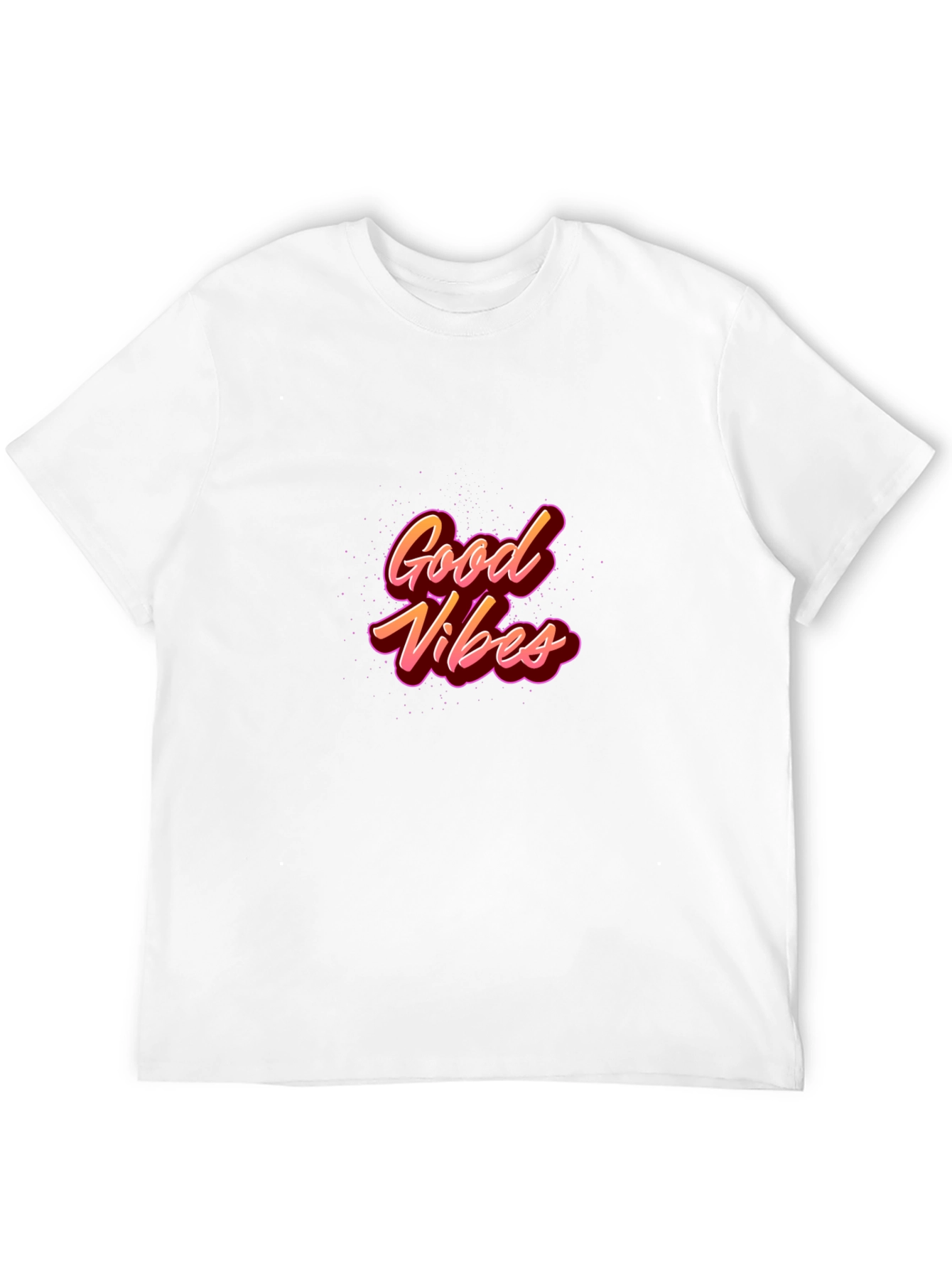 Good Vibes Graphic T-Shirt - Black