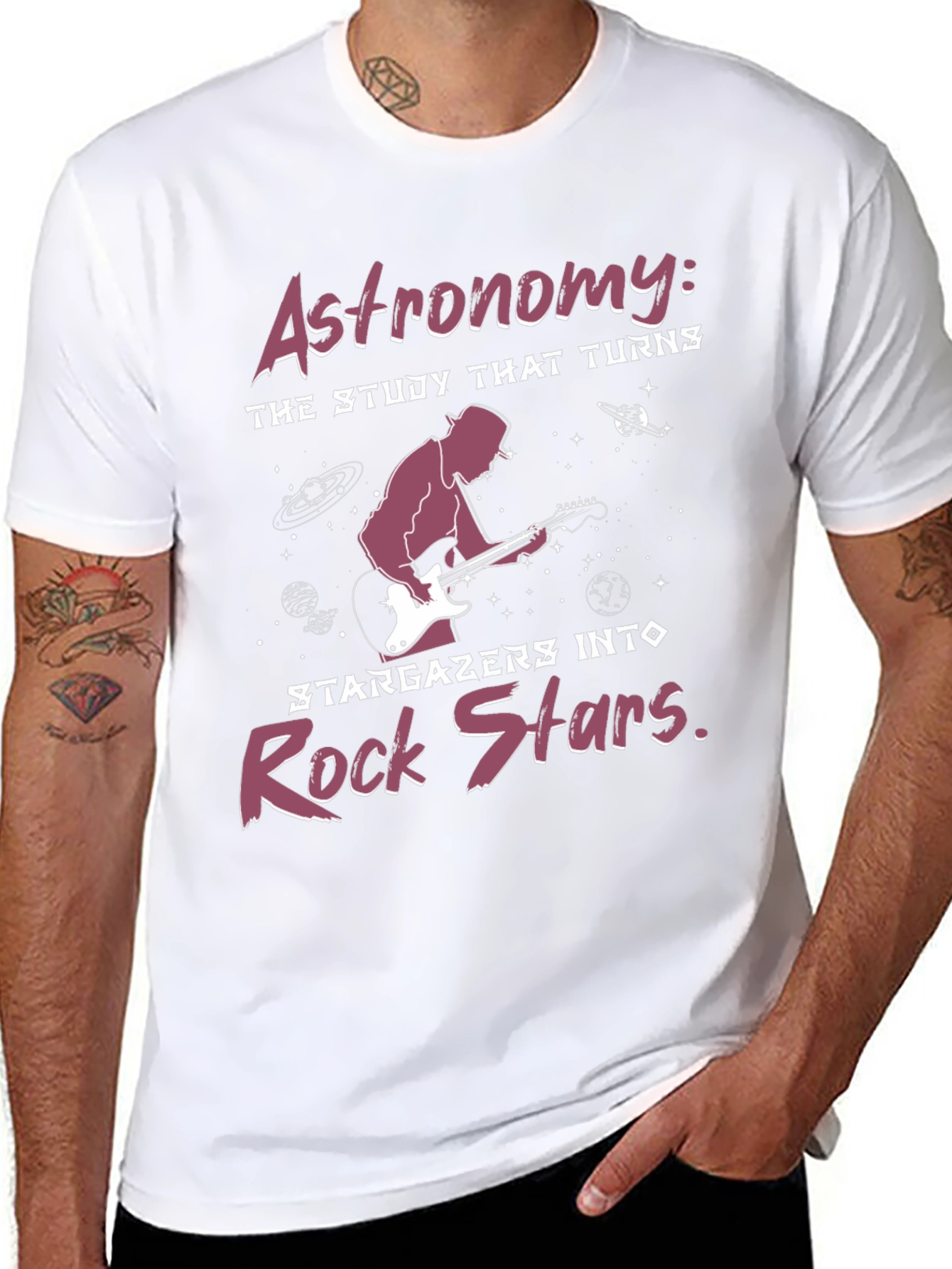 Astronomy Rock Stars Graphic Tee