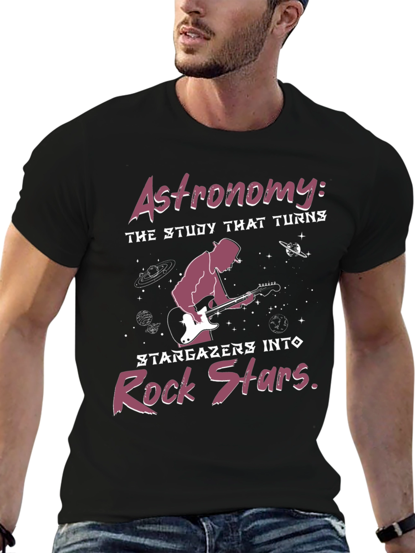 Astronomy Rock Stars Graphic Tee