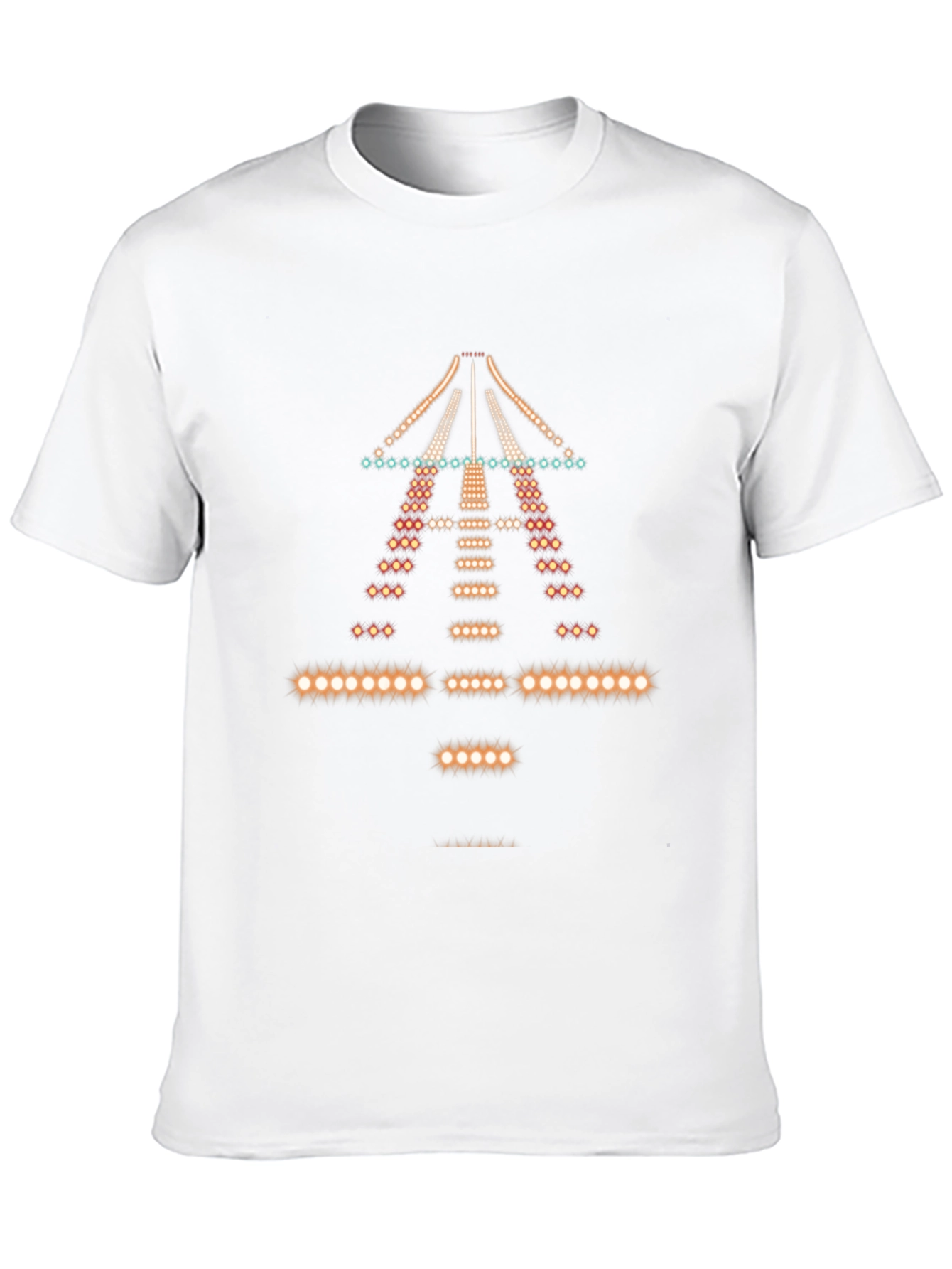 Airport Runway Lights Graphic Tee