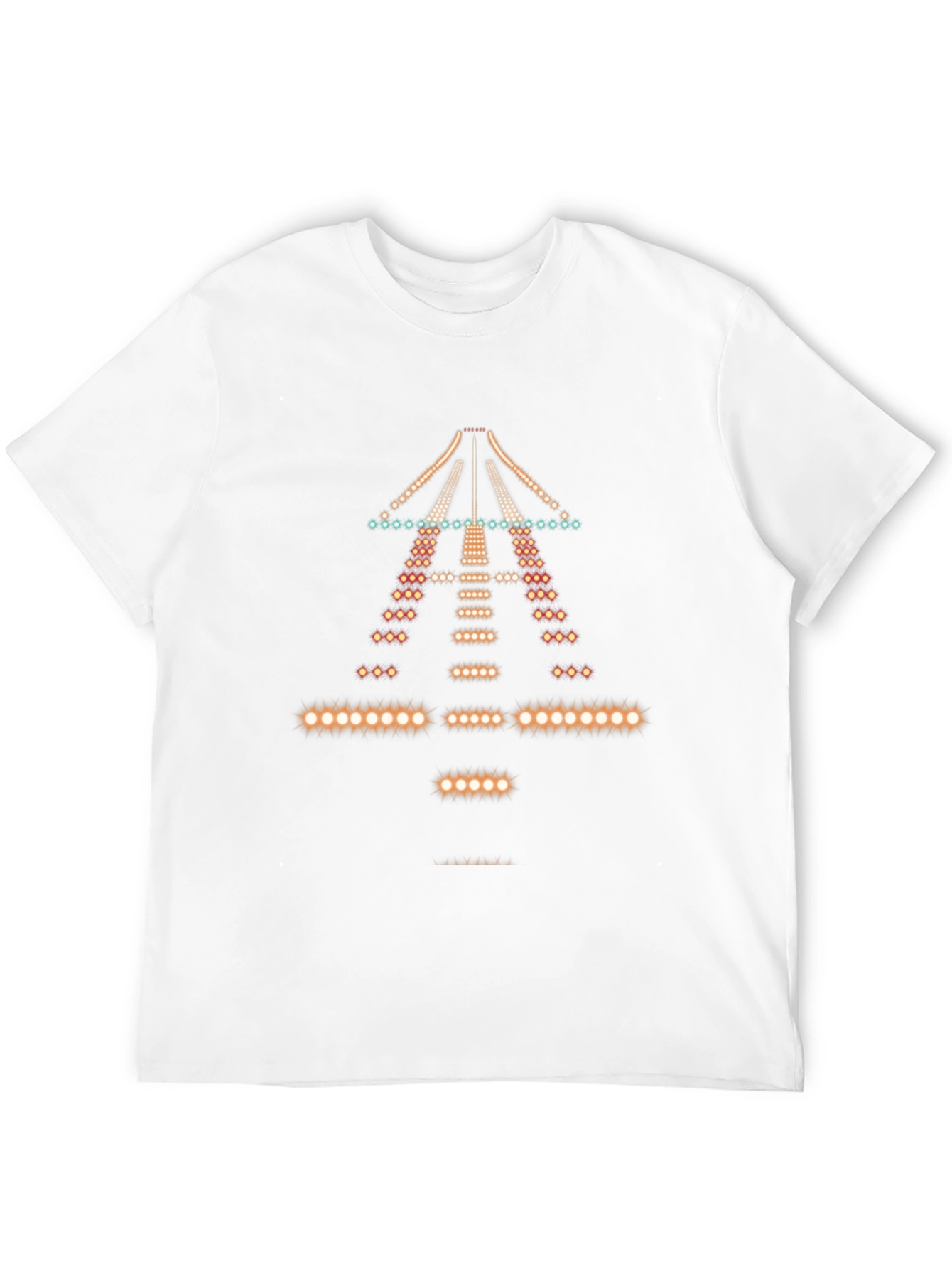Airport Runway Lights Graphic Tee