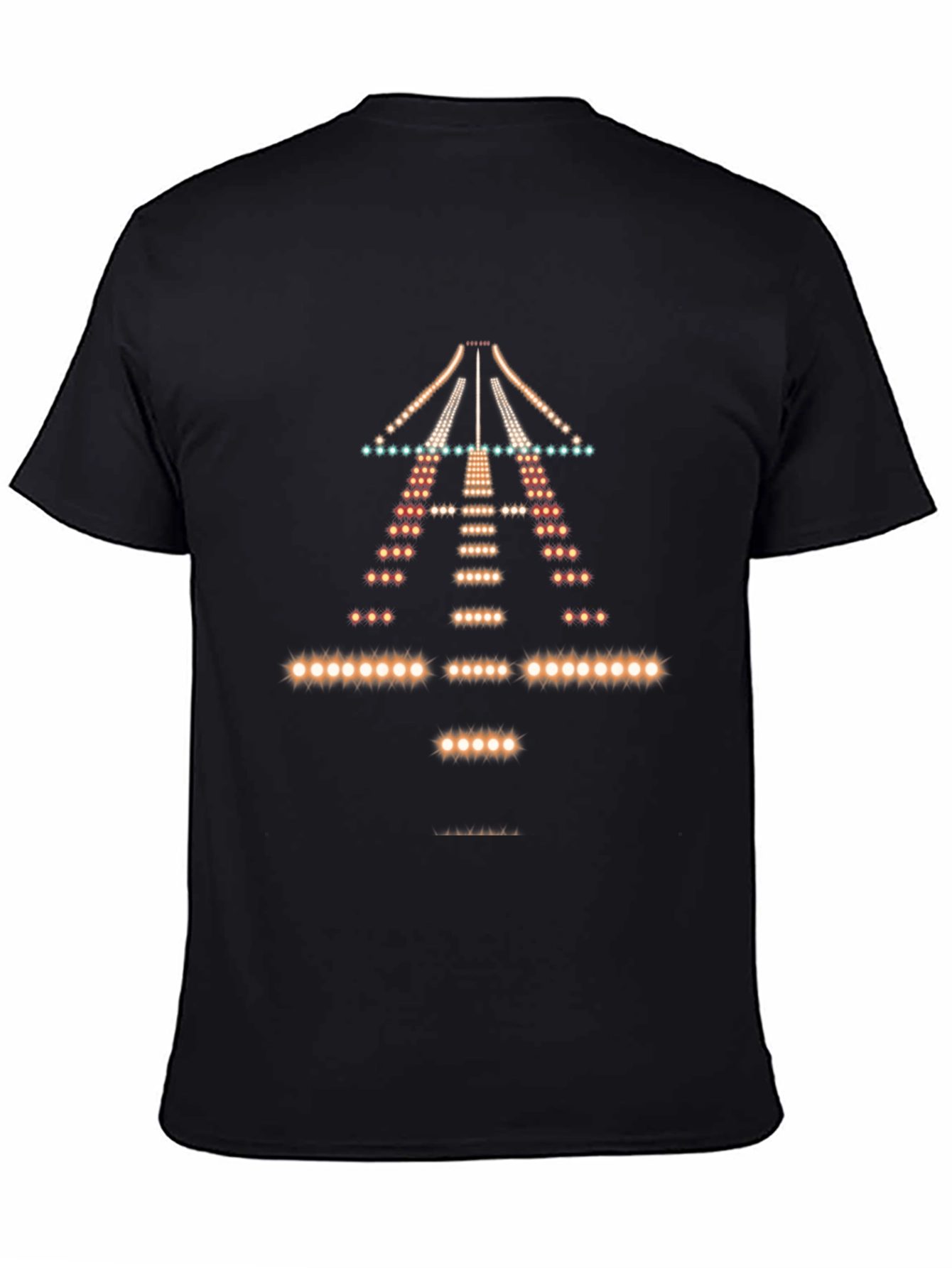 Airport Runway Lights Graphic Tee