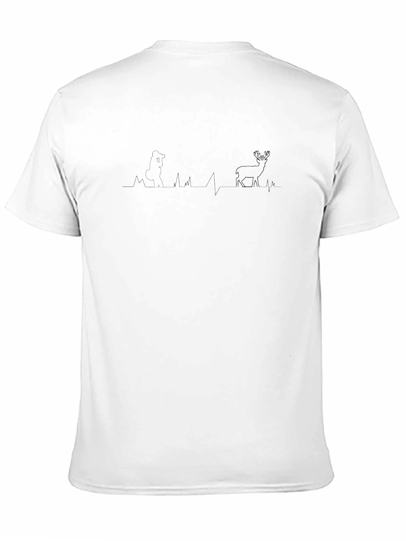 Heartbeat Wildlife Black Tee