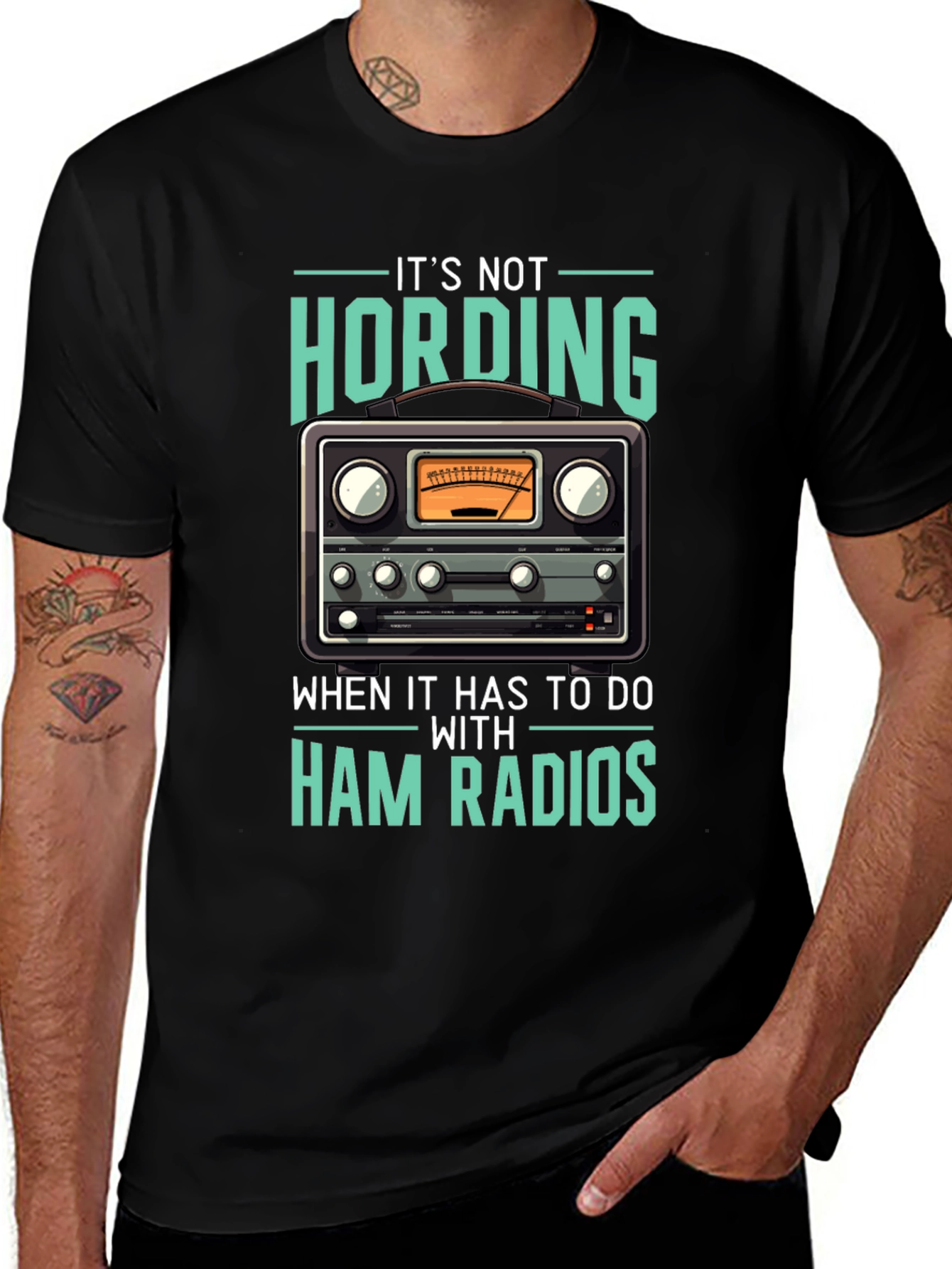 Ham Radio T-Shirt: Its Not Hoarding!