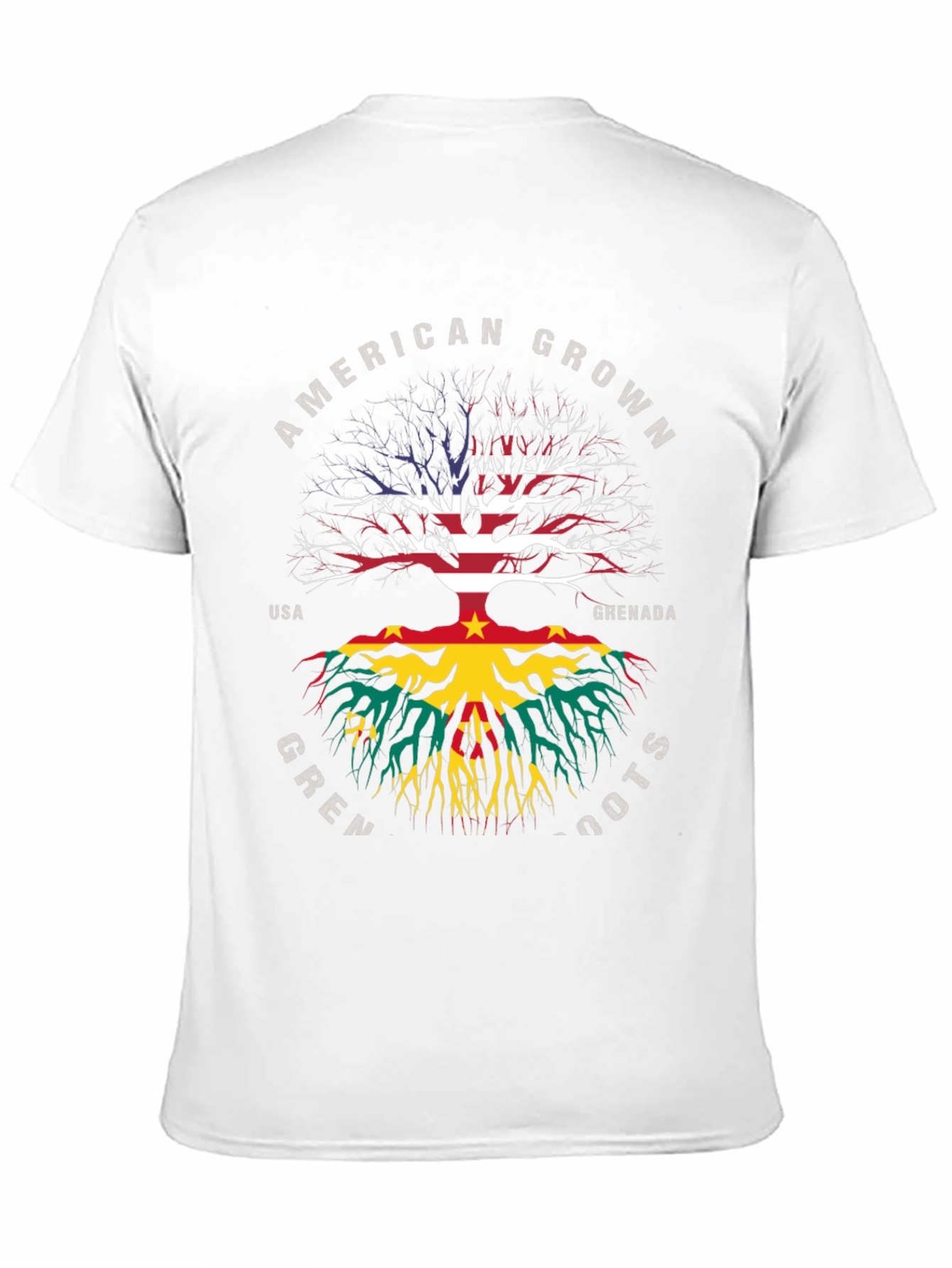 American Grown Grenadian Roots T-Shirt