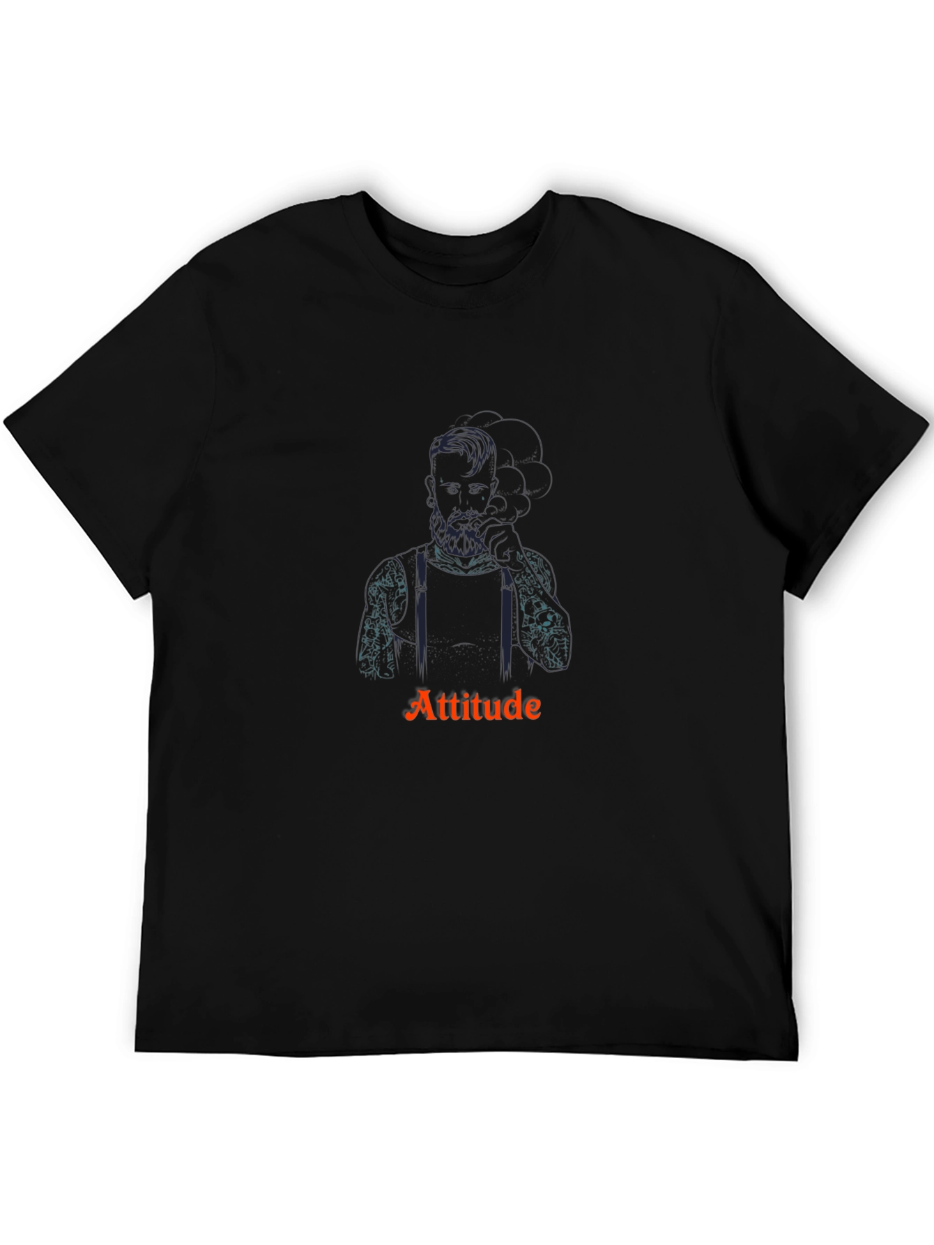 Attitude Graphic Print T-Shirt