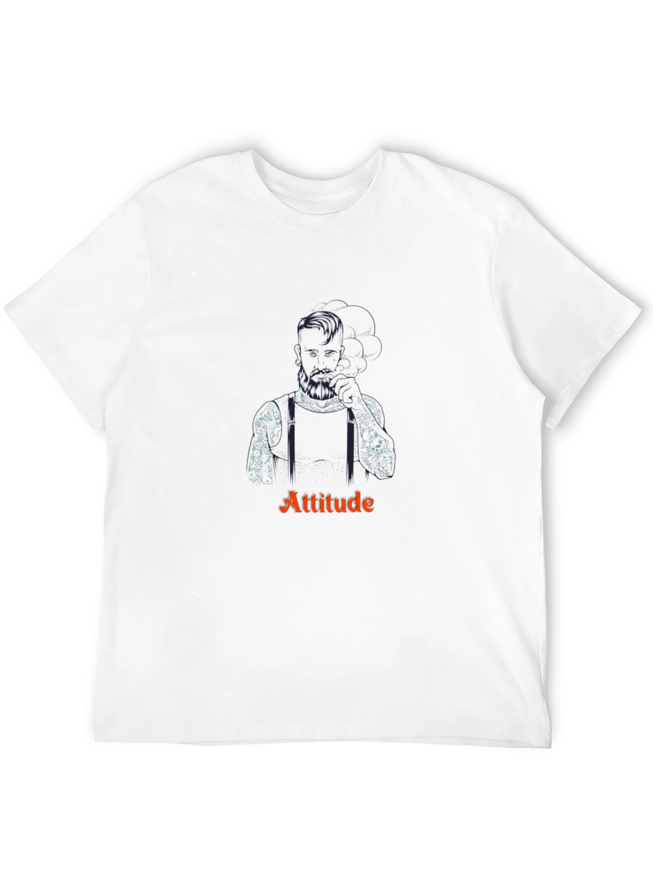 Attitude Graphic Print T-Shirt