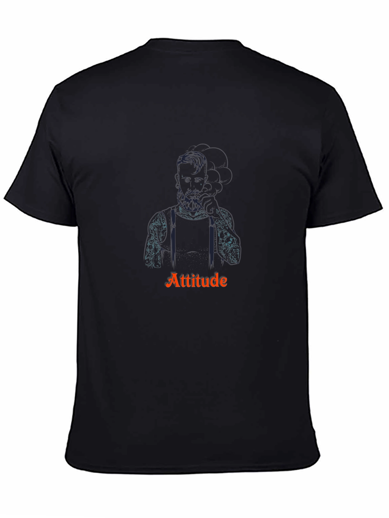 Attitude Graphic Print T-Shirt