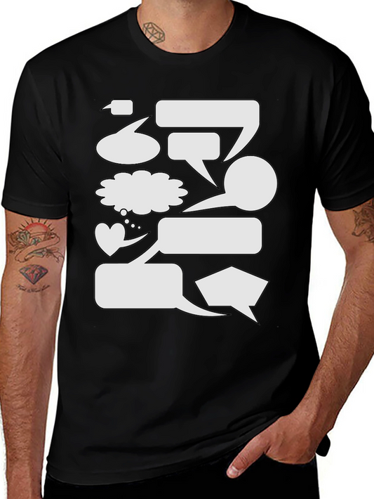 Graphic Speech Bubble T-Shirt