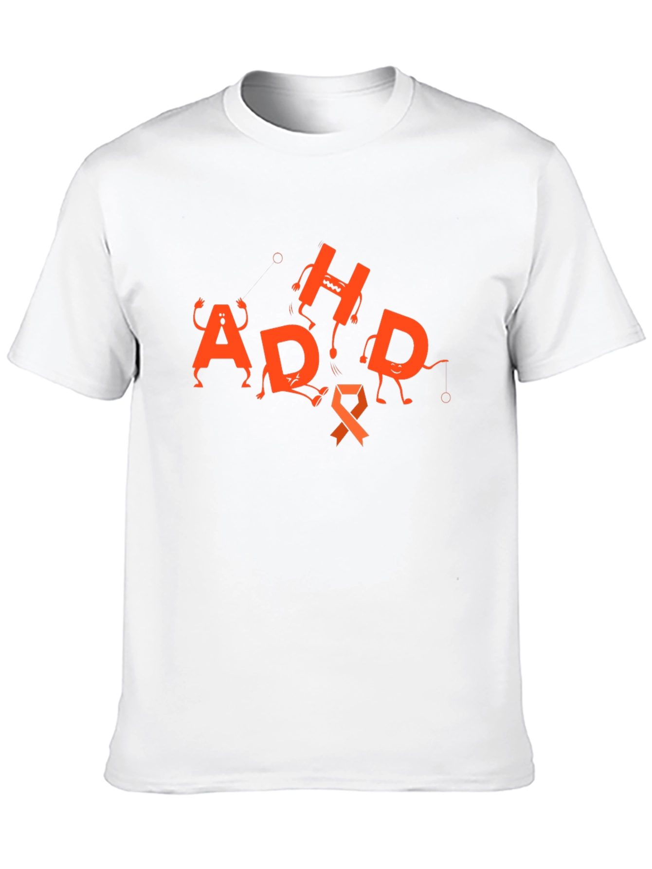 ADHD Awareness Black T-Shirt