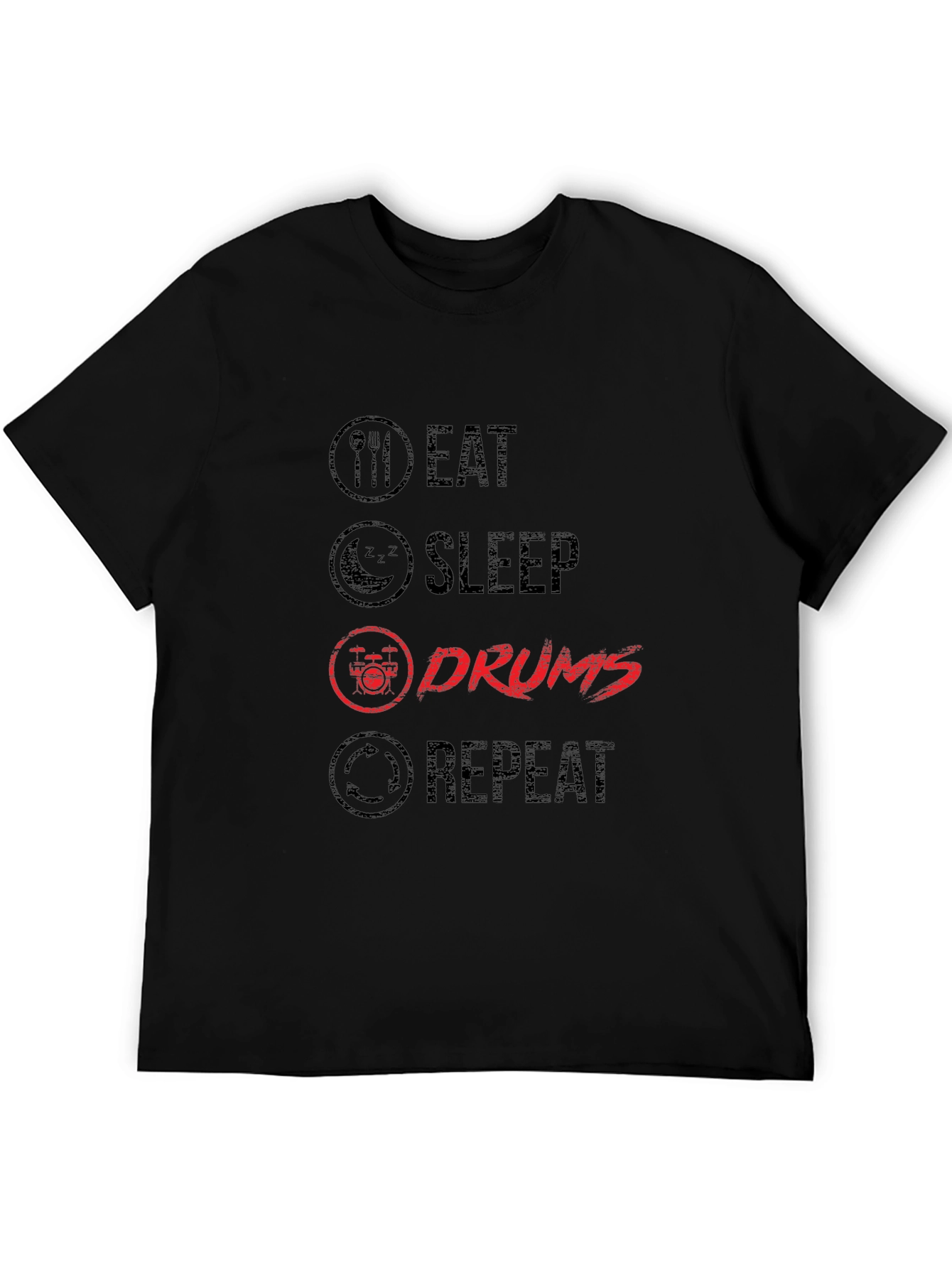 Eat Sleep Drums Repeat T-Shirt
