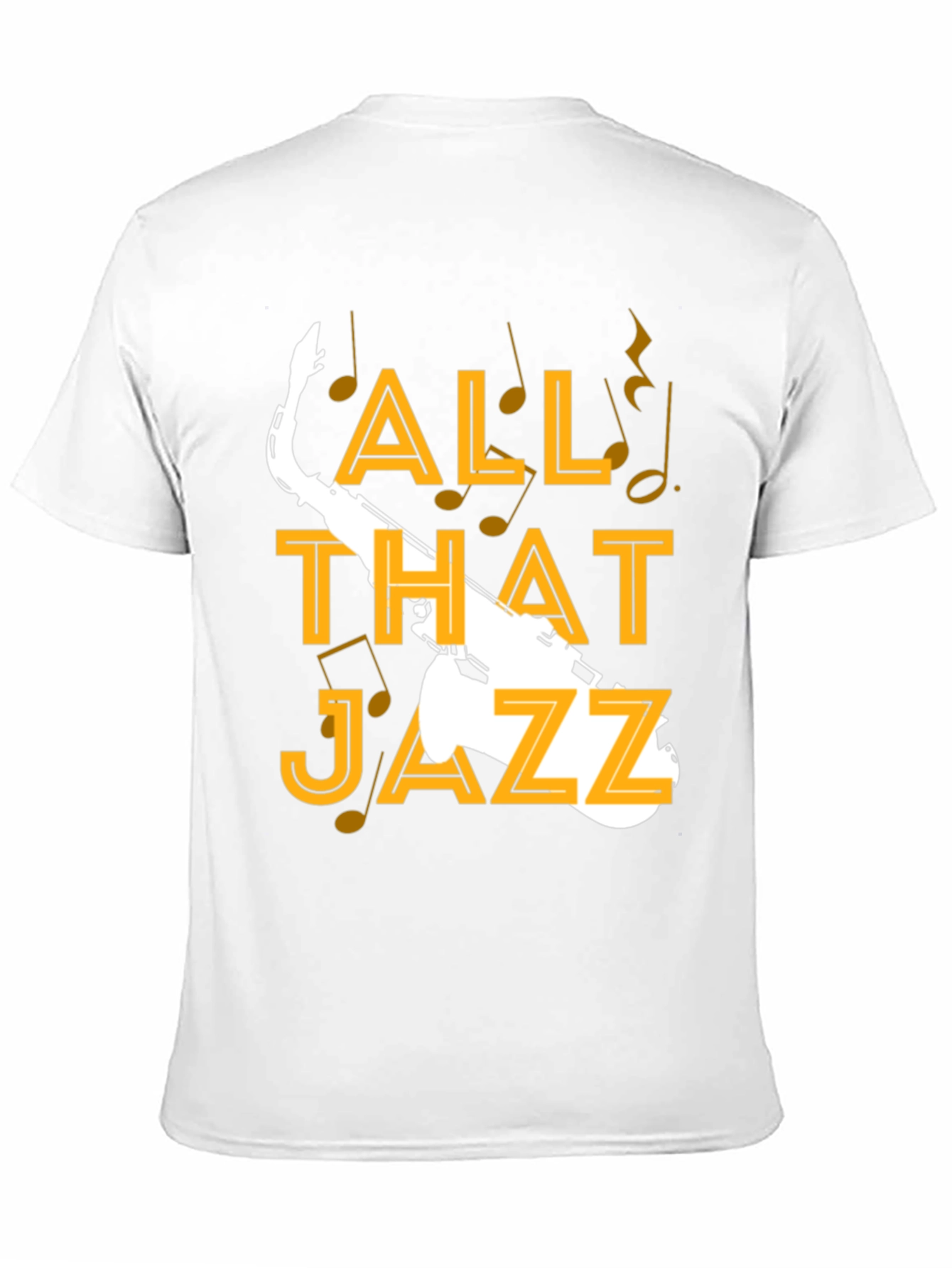 All That Jazz Saxophone Graphic T-Shirt