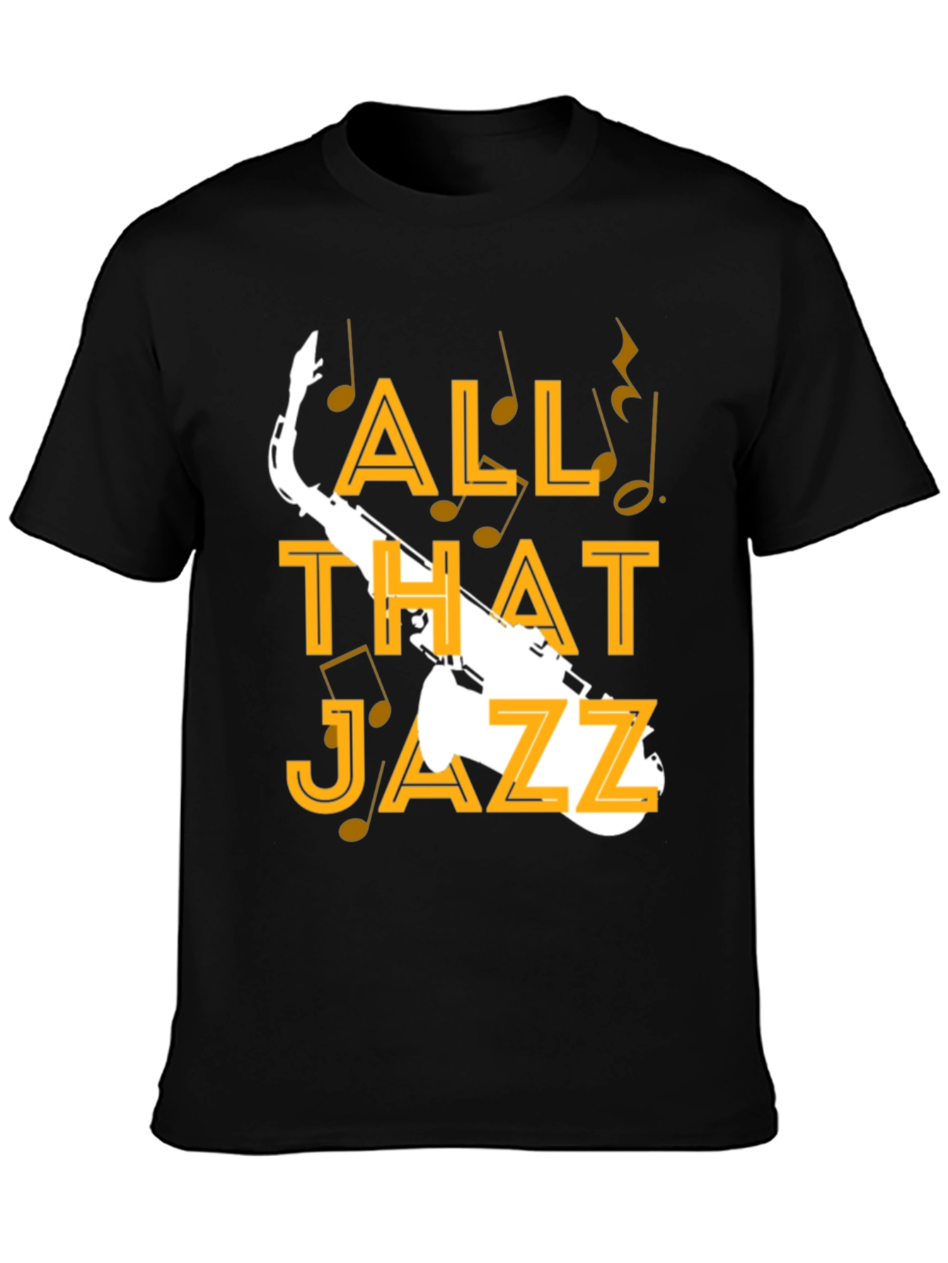 All That Jazz Saxophone Graphic T-Shirt