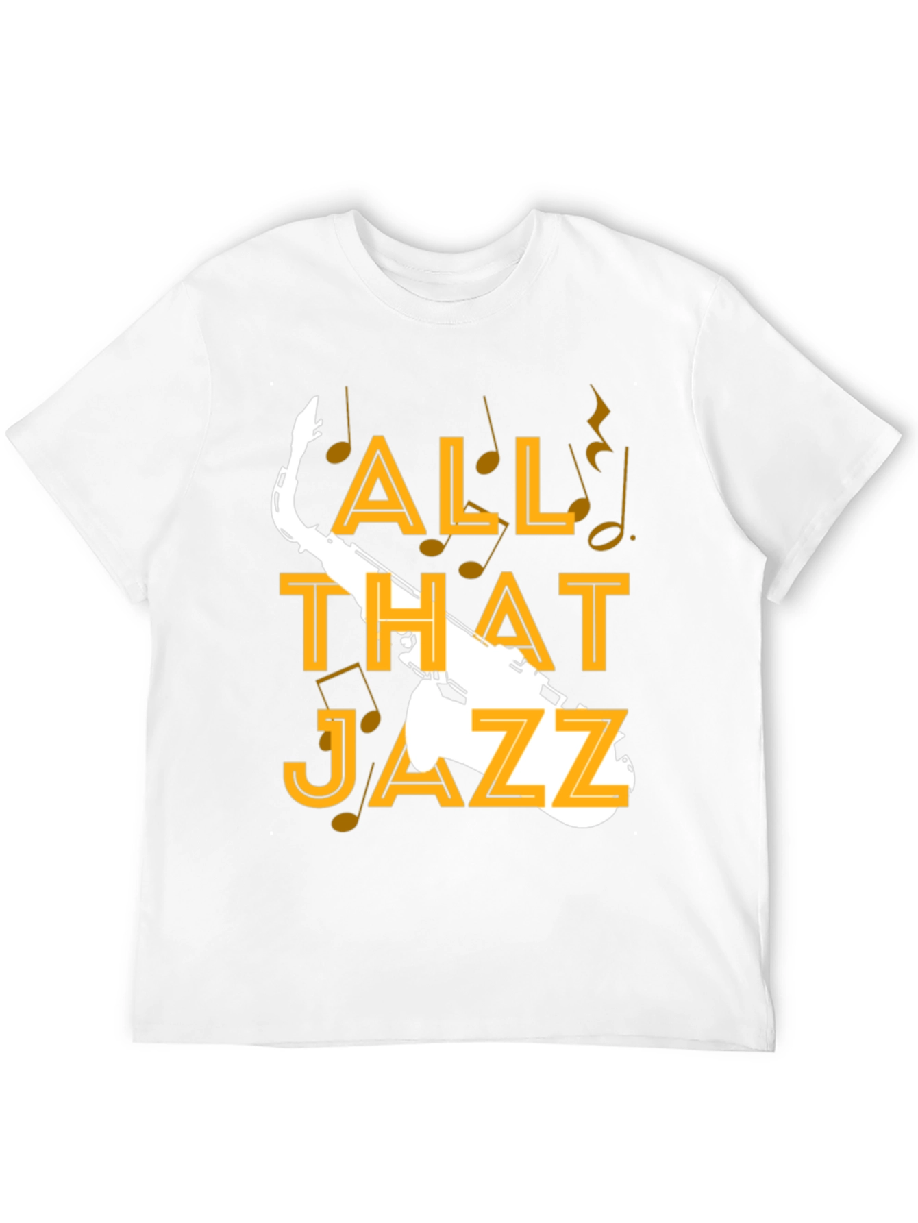 All That Jazz Saxophone Graphic T-Shirt
