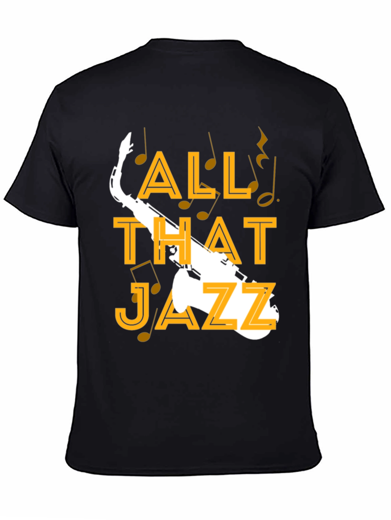 All That Jazz Saxophone Graphic T-Shirt