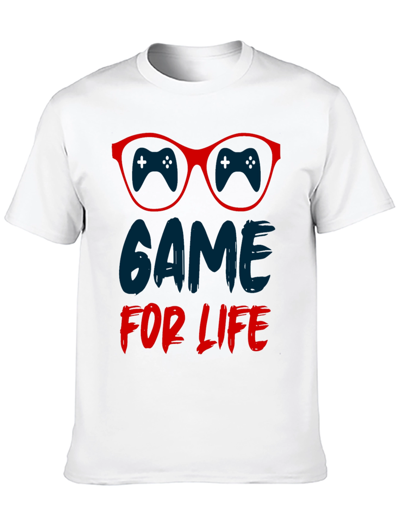 Game for Life Black Graphic Tee