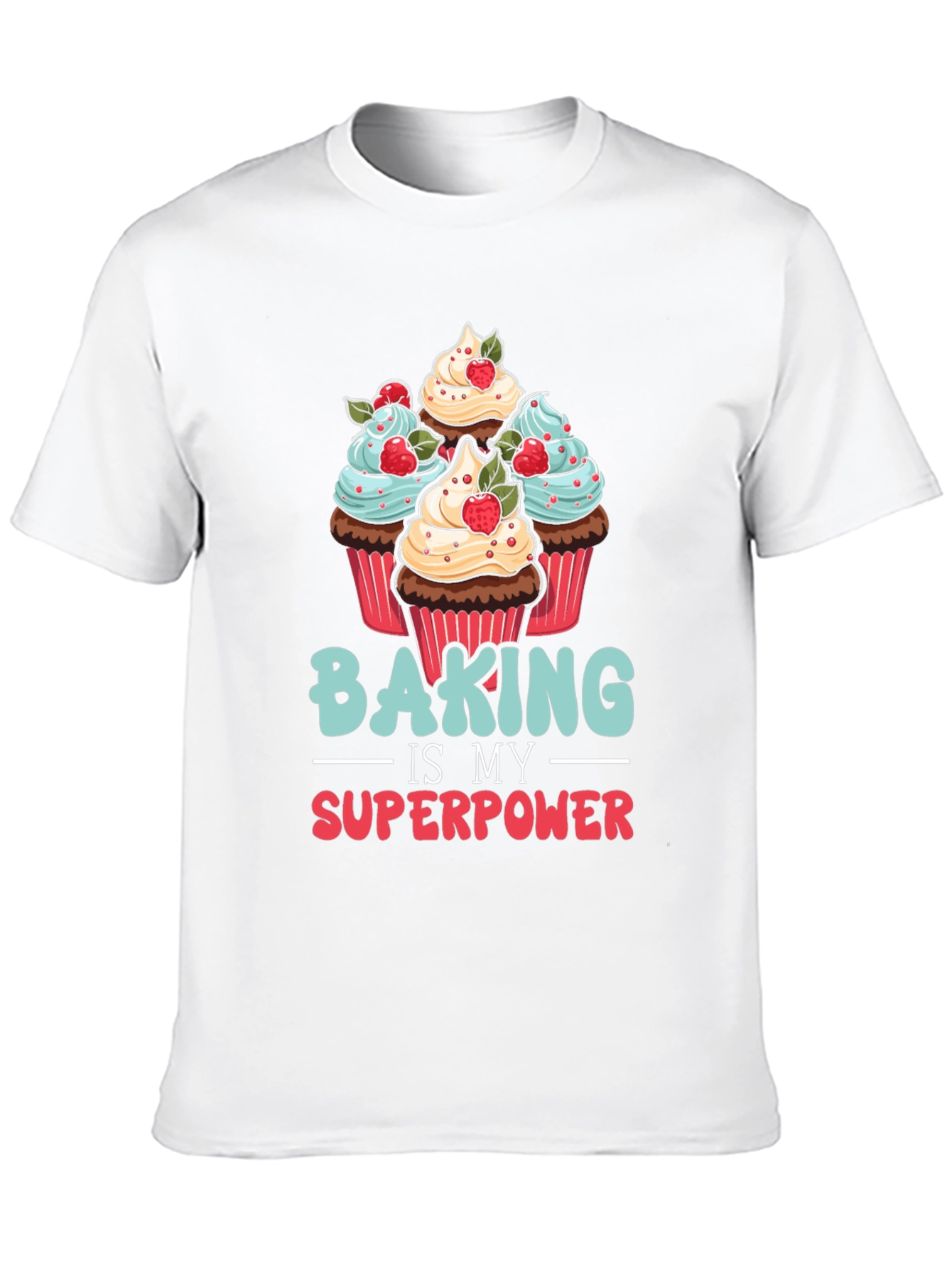 Baking is My Superpower Graphic T-Shirt