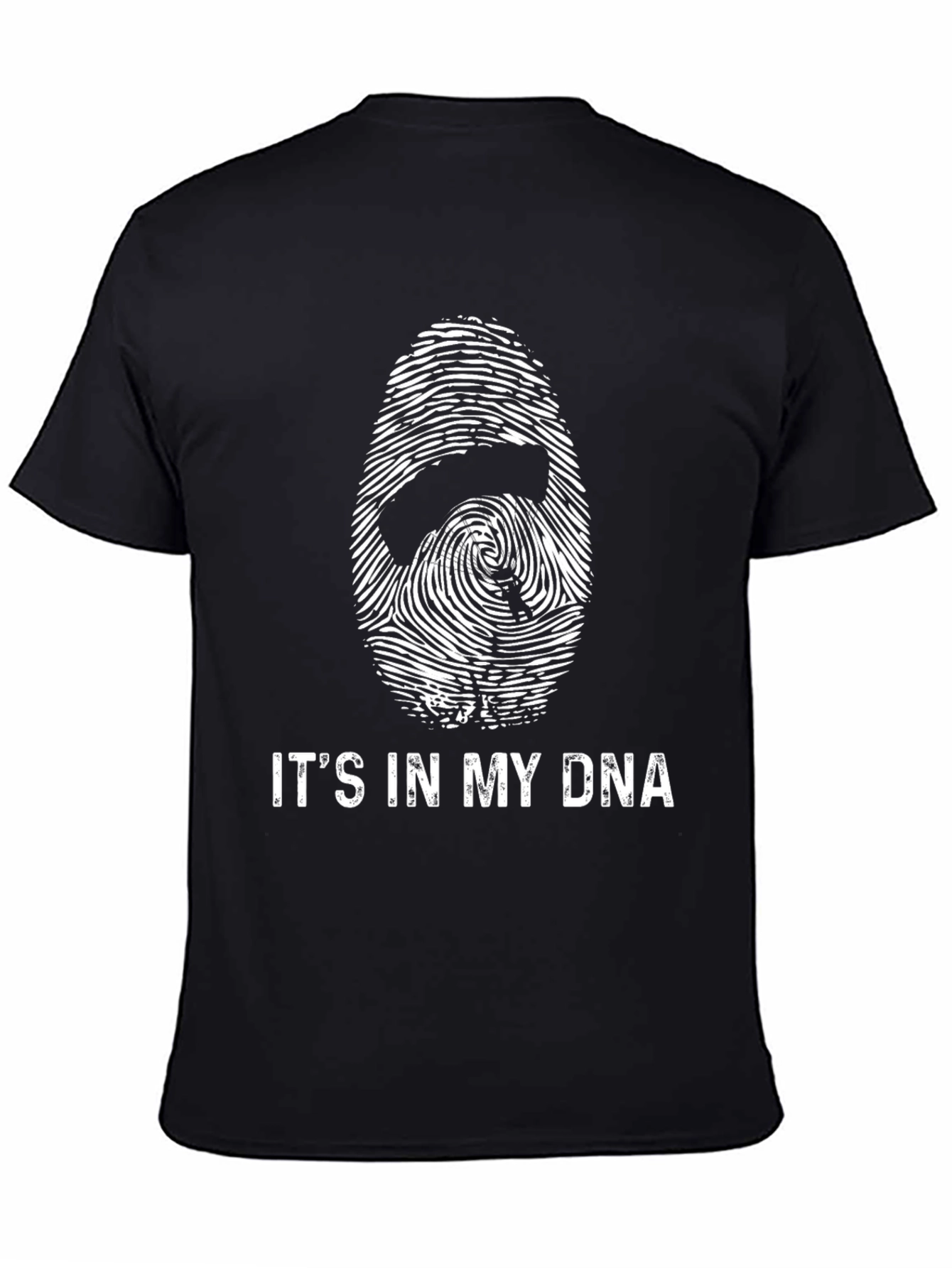 Its In My DNA Black Graphic Tee