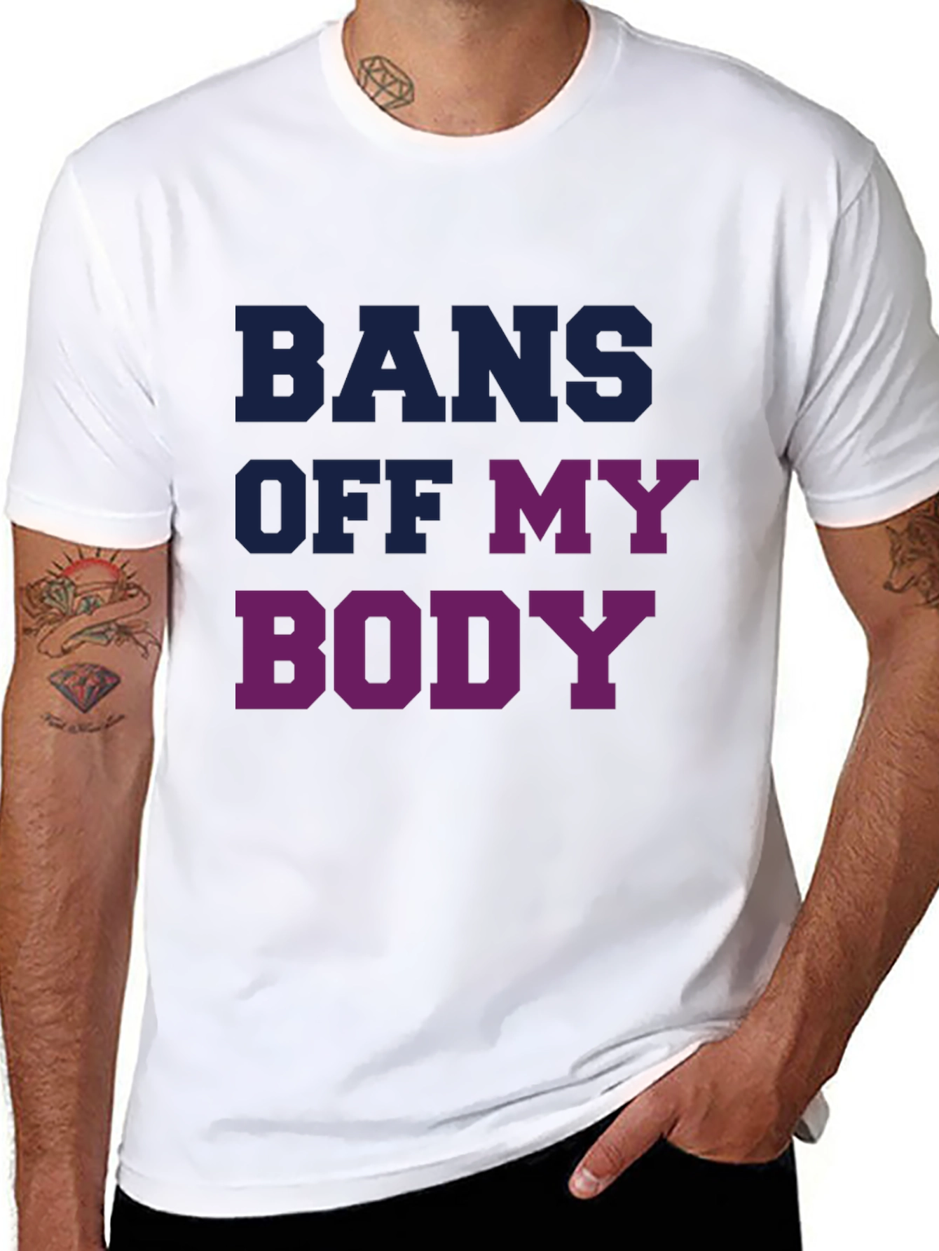 Bans Off My Body Graphic Tee - Pro Choice