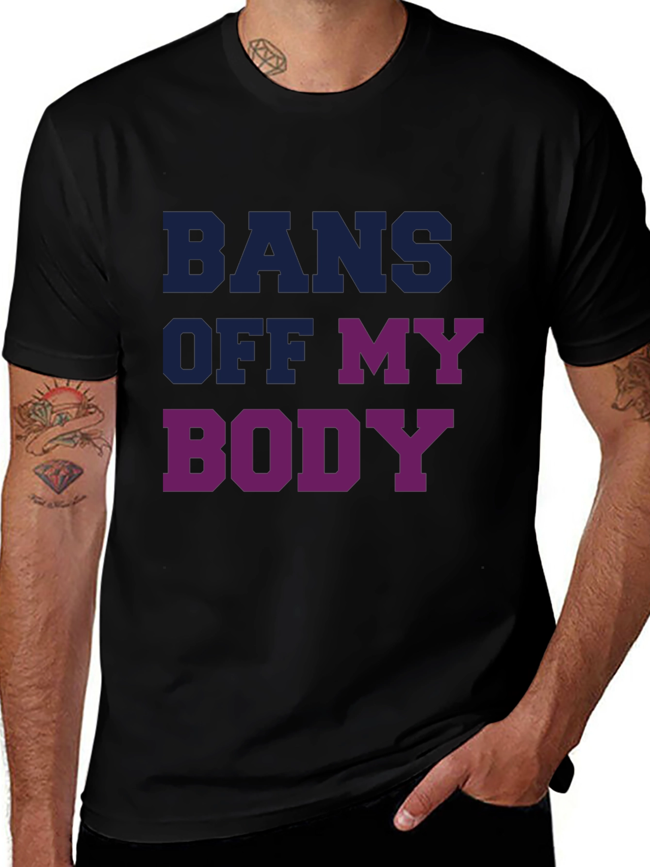 Bans Off My Body Graphic Tee - Pro Choice