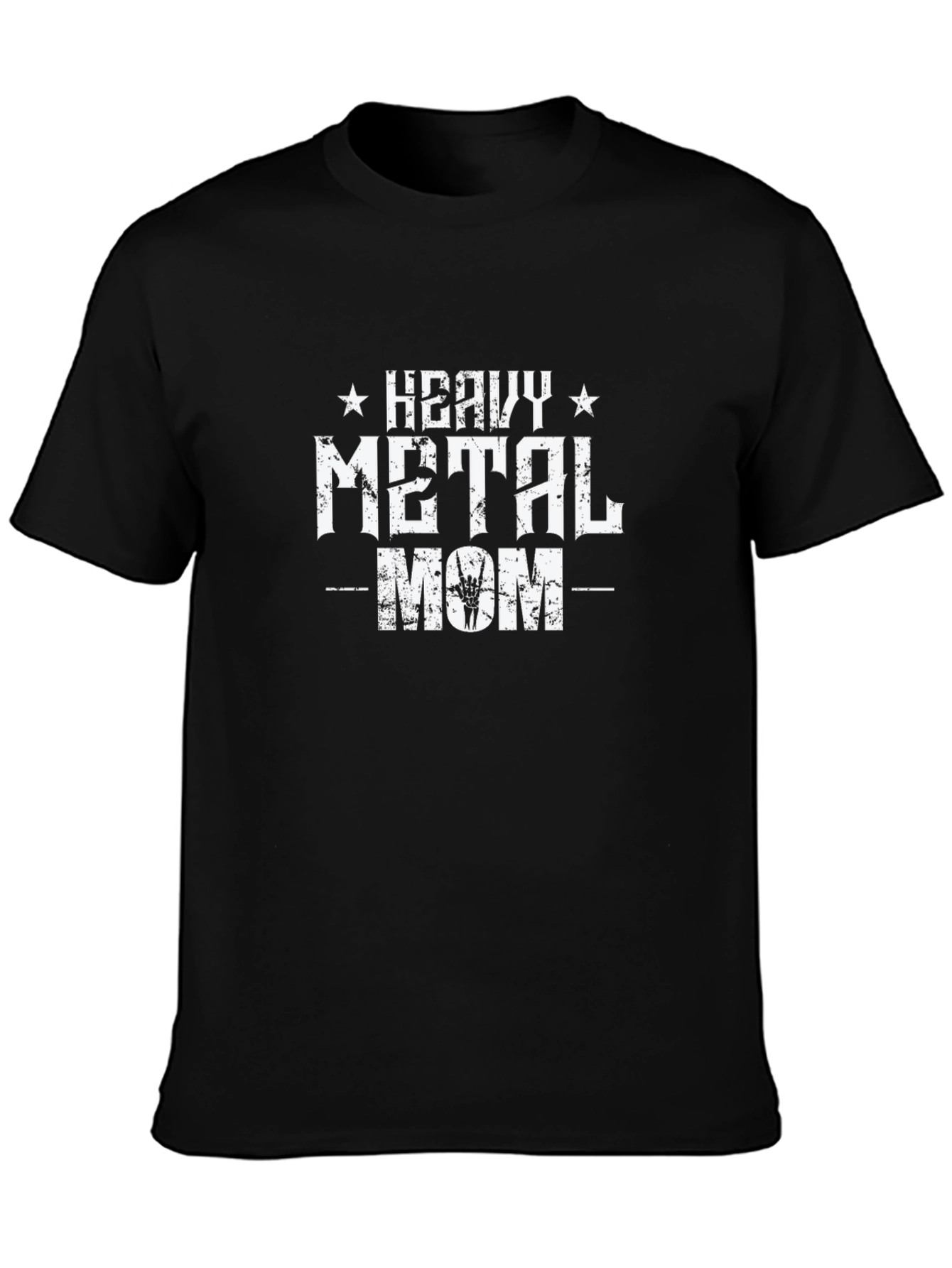 Heavy Metal Mom Graphic Tee - Black T-Shirt