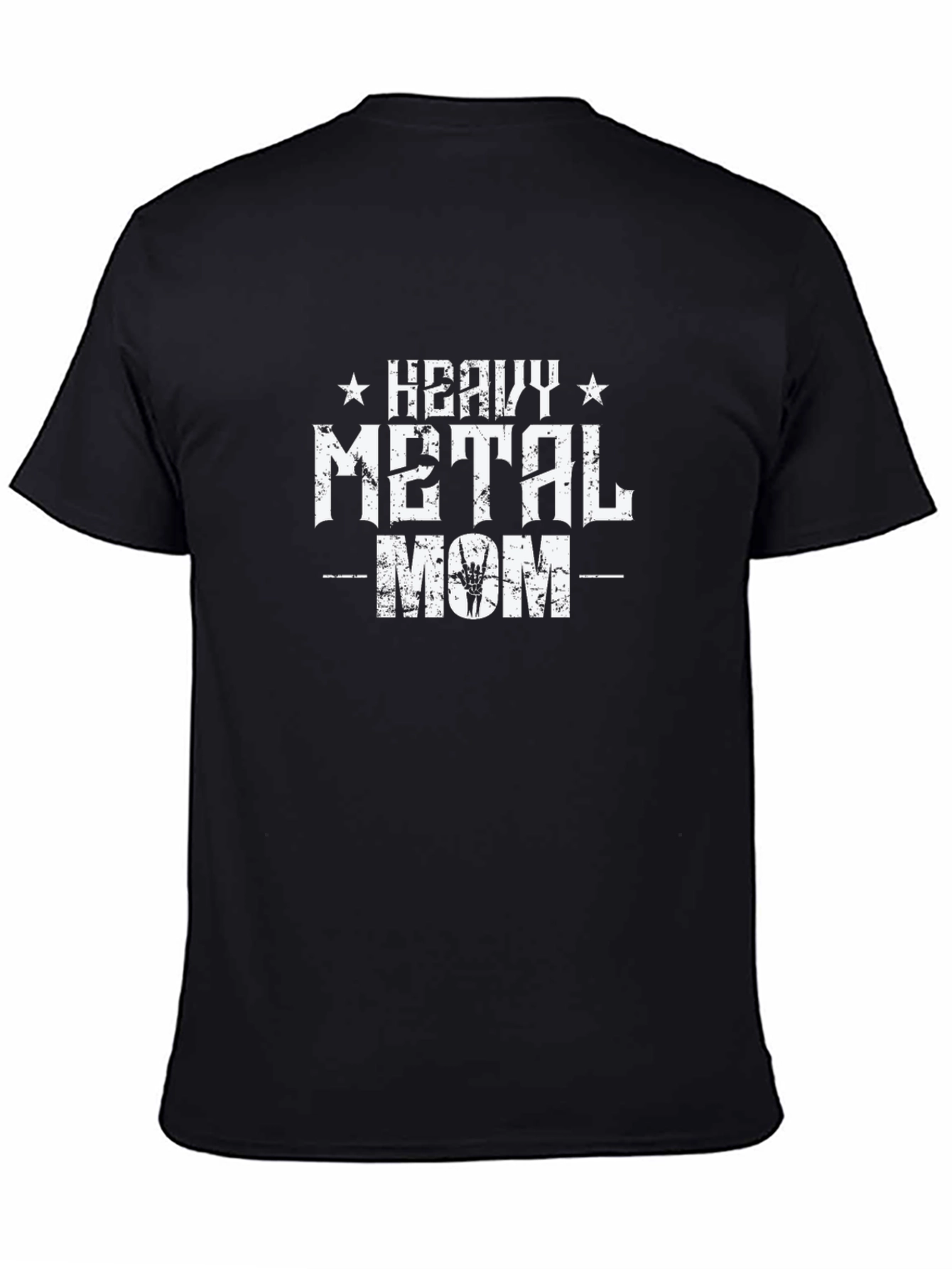 Heavy Metal Mom Graphic Tee - Black T-Shirt