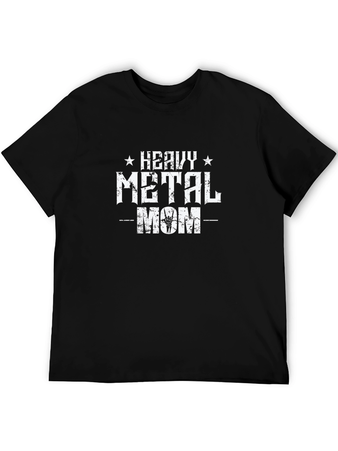 Heavy Metal Mom Graphic Tee - Black T-Shirt