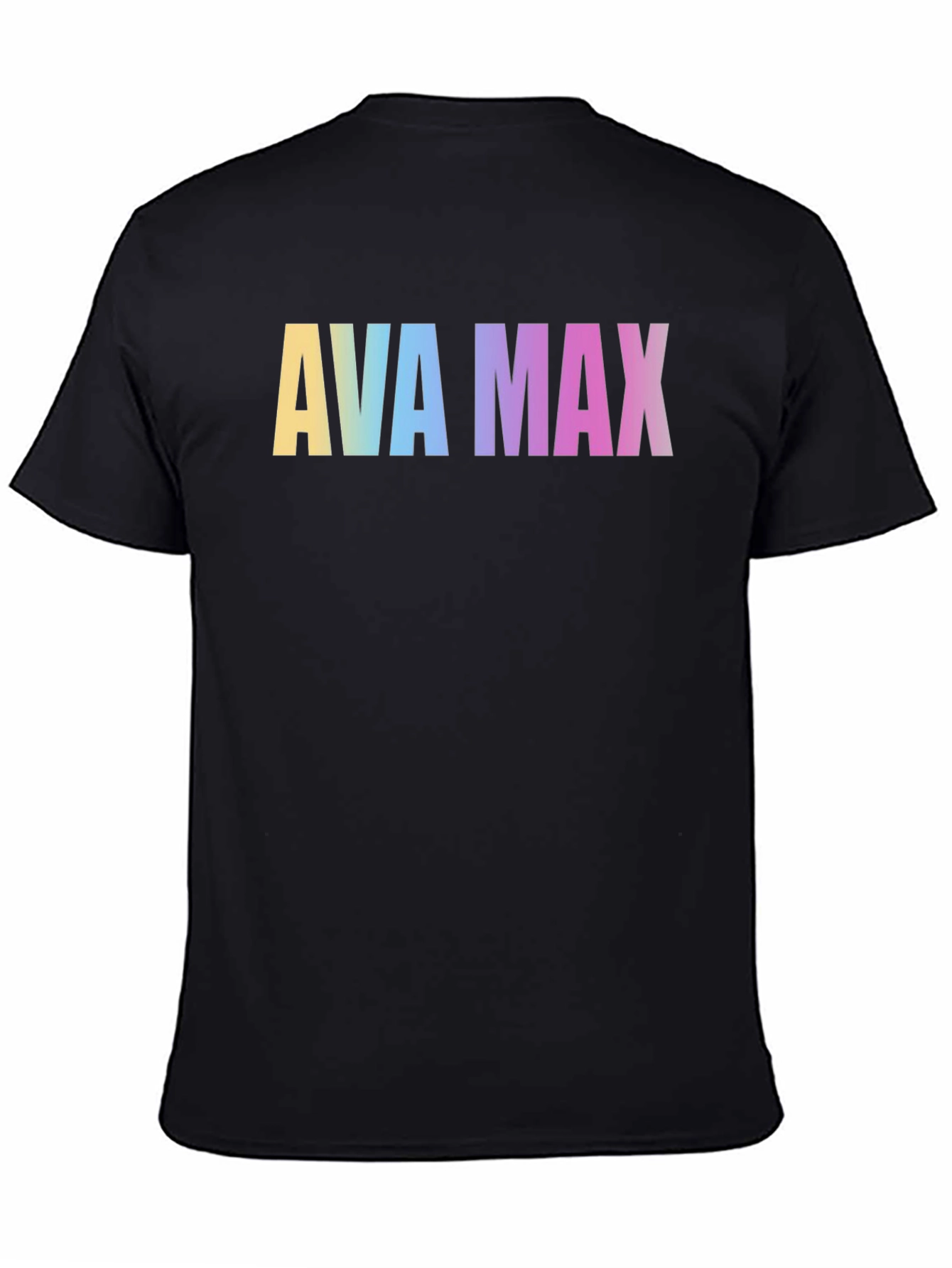 Ava Max Rainbow Gradient Graphic T-Shirt