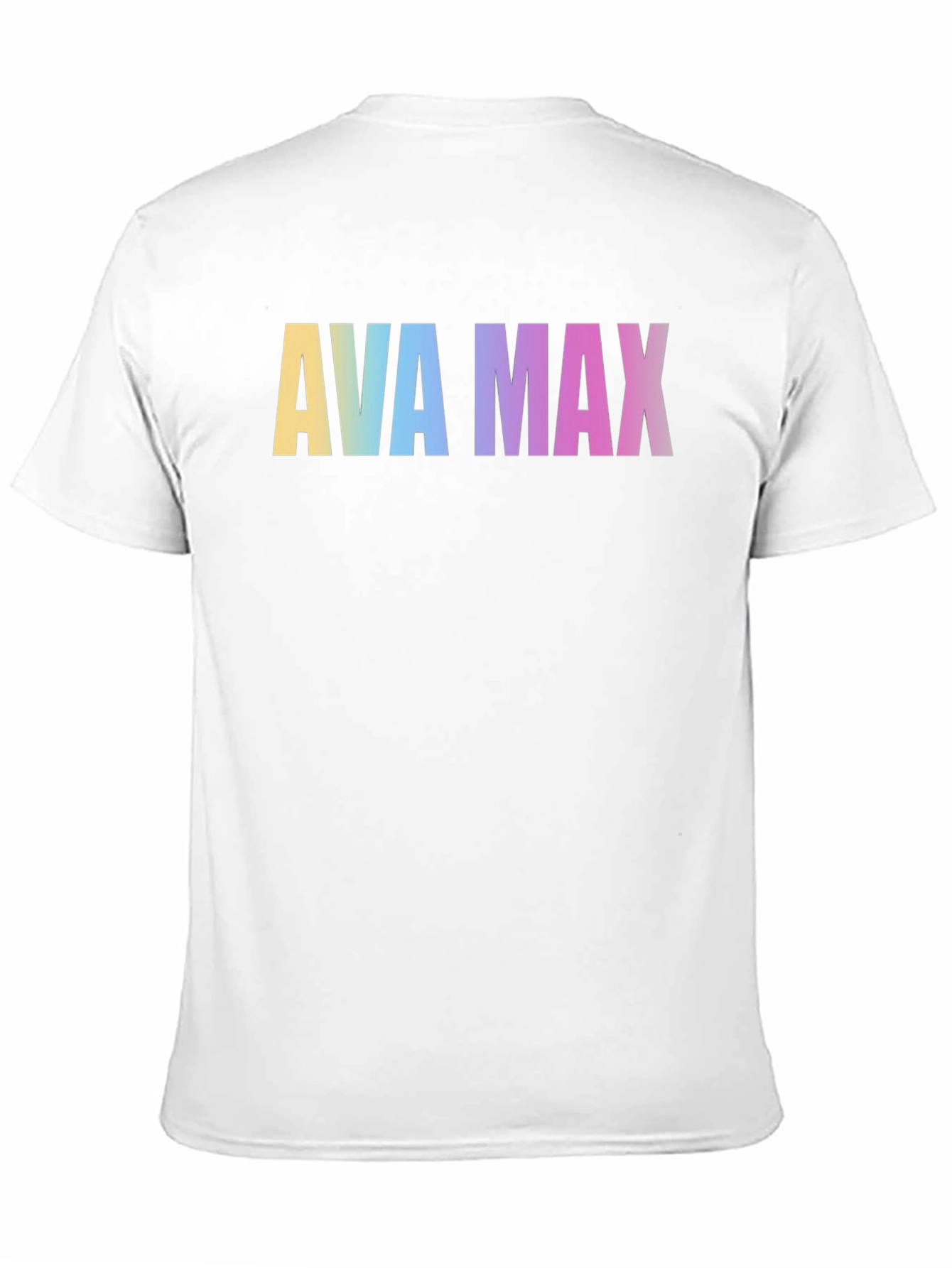 Ava Max Rainbow Gradient Graphic T-Shirt