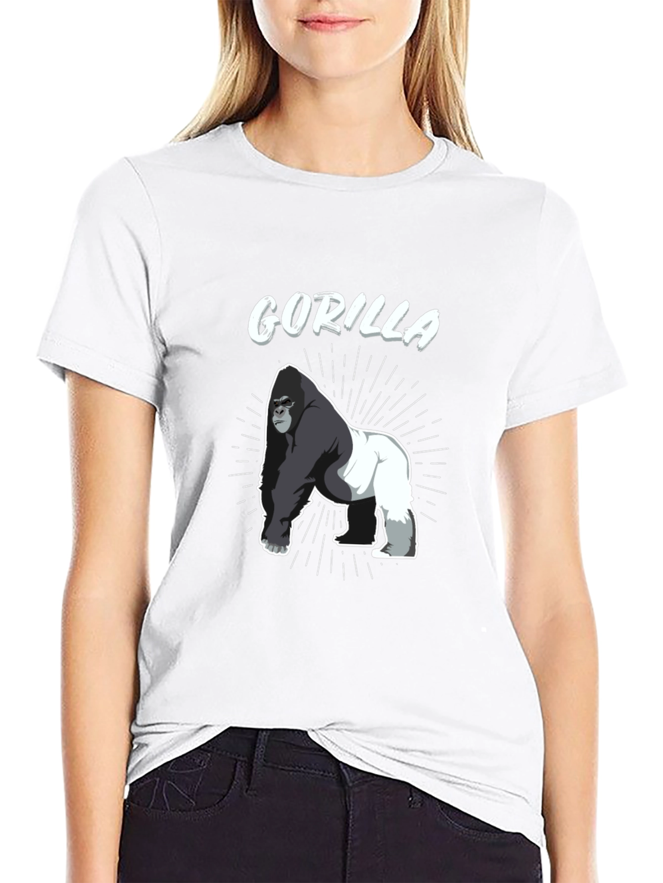 Gorilla Graphic Tee - Mens Black T-Shirt