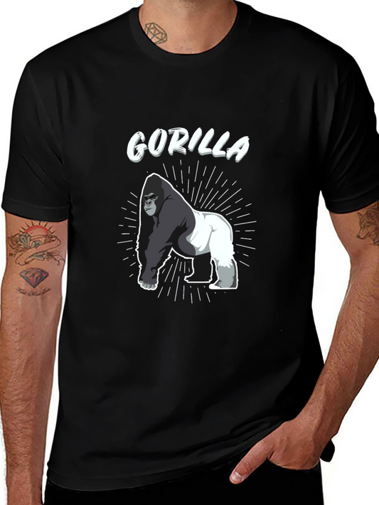 Gorilla Graphic Tee - Mens Black T-Shirt