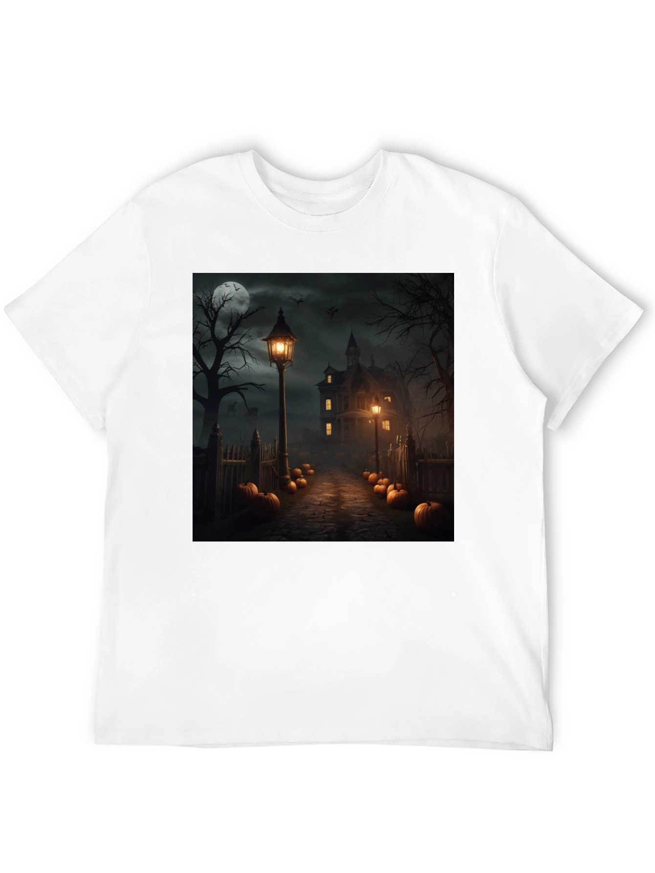 Haunted House Halloween T-Shirt