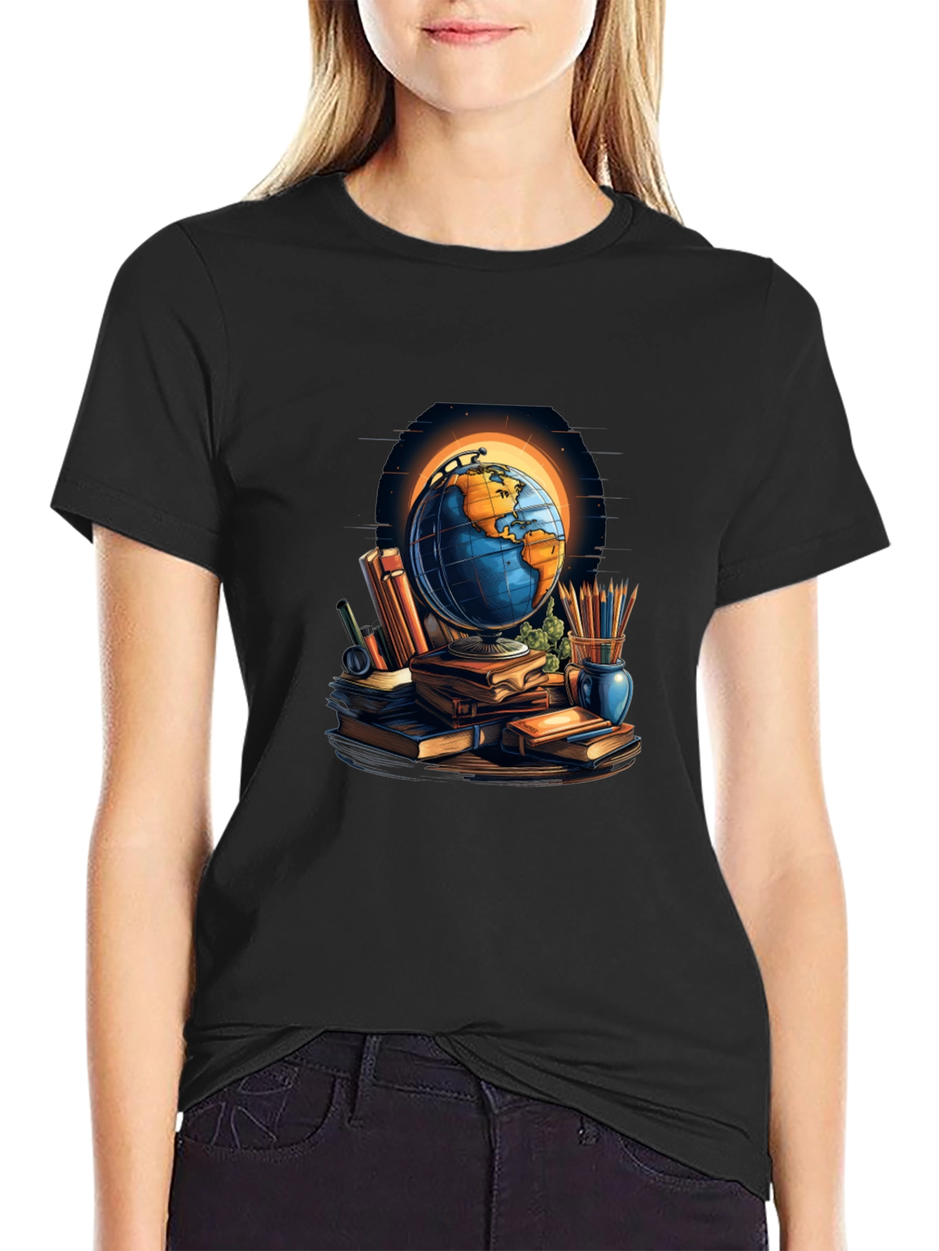 Globetrotter Graphic Tee - Worldly Design