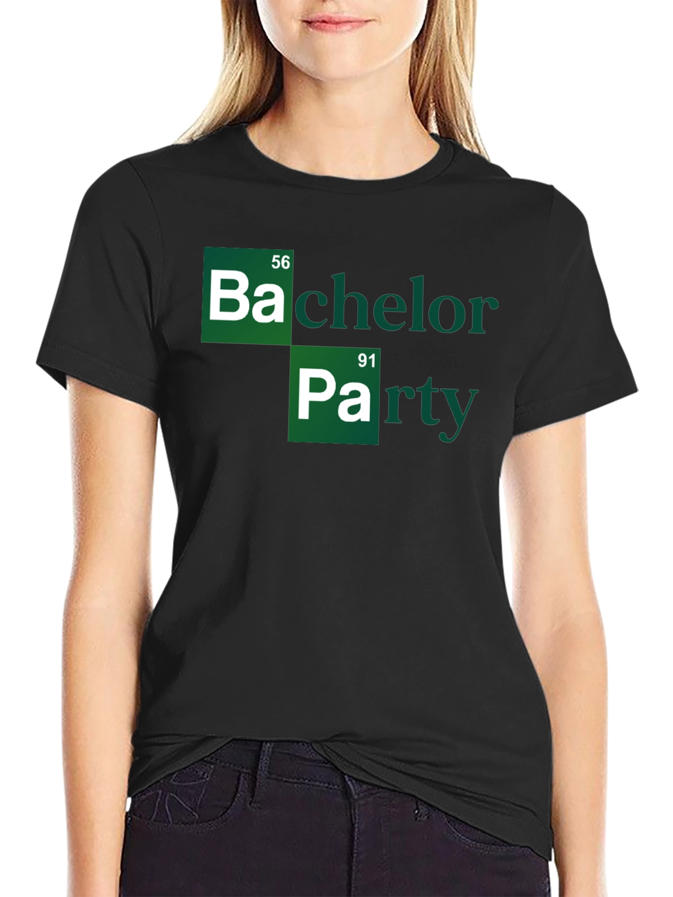 Bachelor Party Periodic Table Style T-Shirt