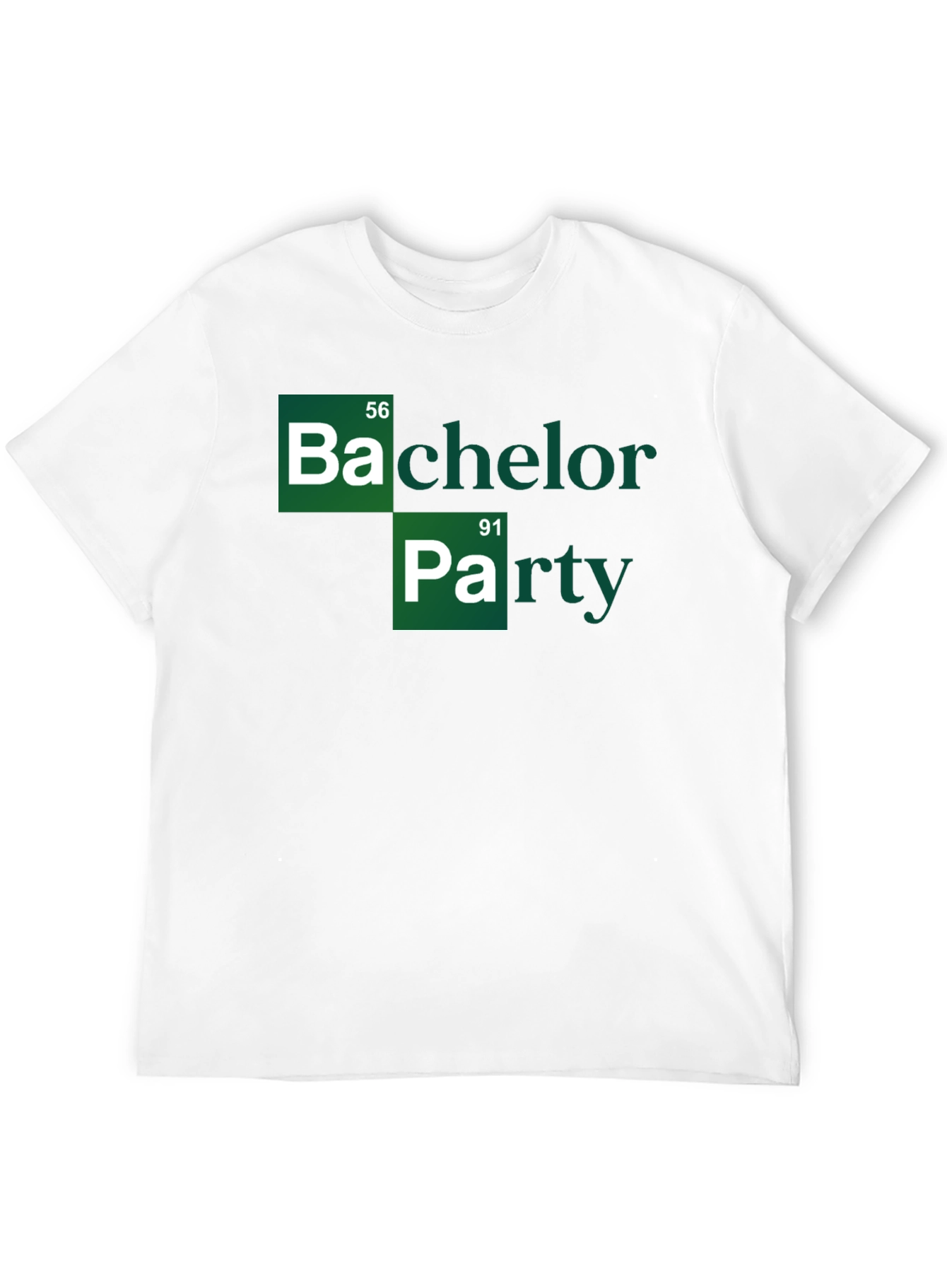 Bachelor Party Periodic Table Style T-Shirt