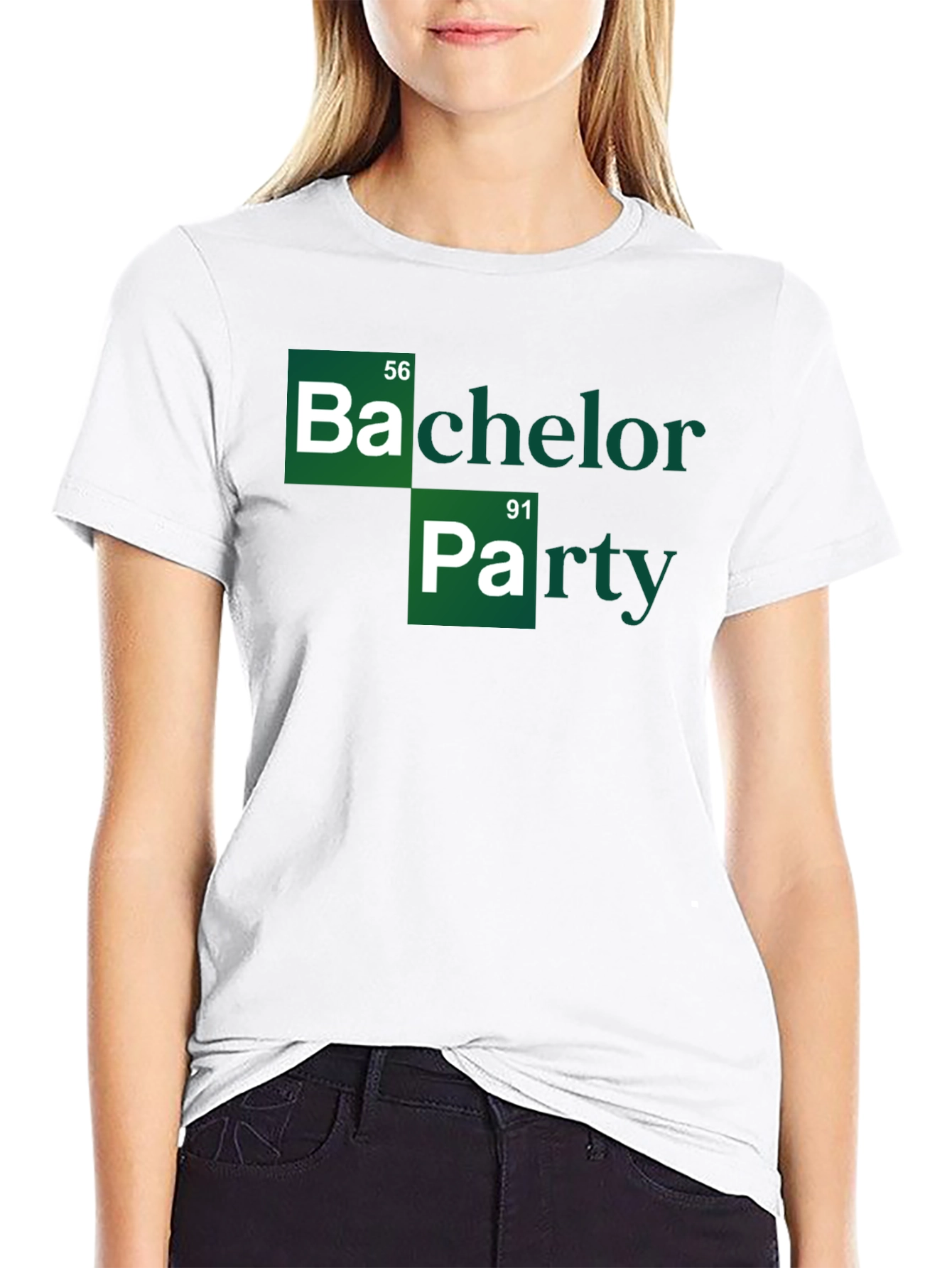 Bachelor Party Periodic Table Style T-Shirt