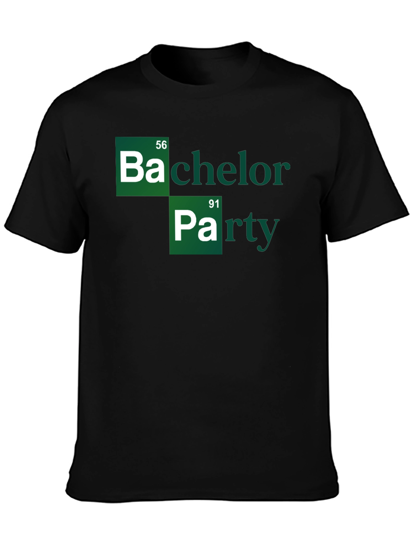 Bachelor Party Periodic Table Style T-Shirt