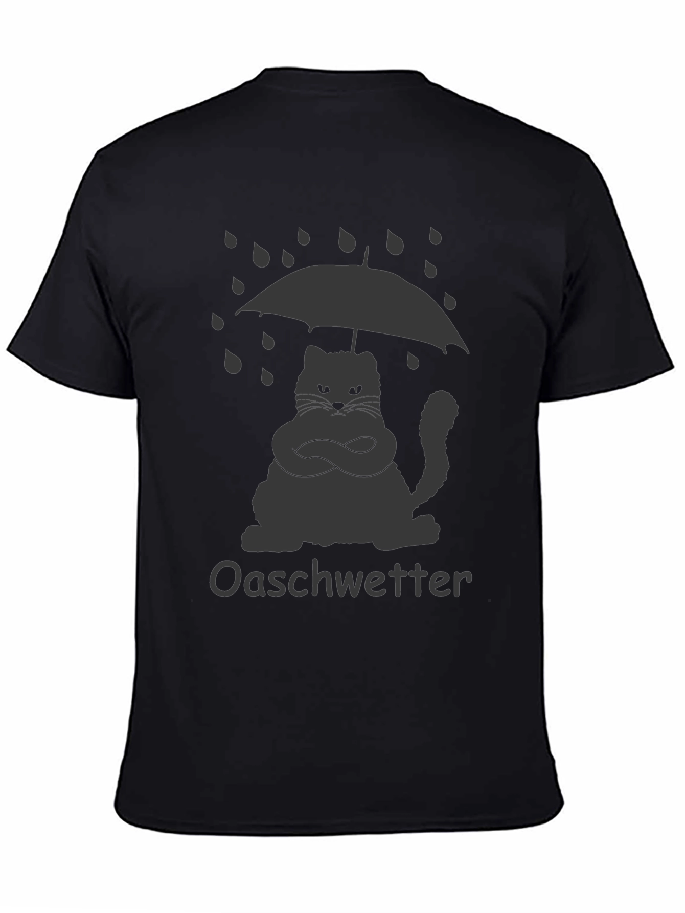 Grumpy Cat Oaschwetter Black T-Shirt