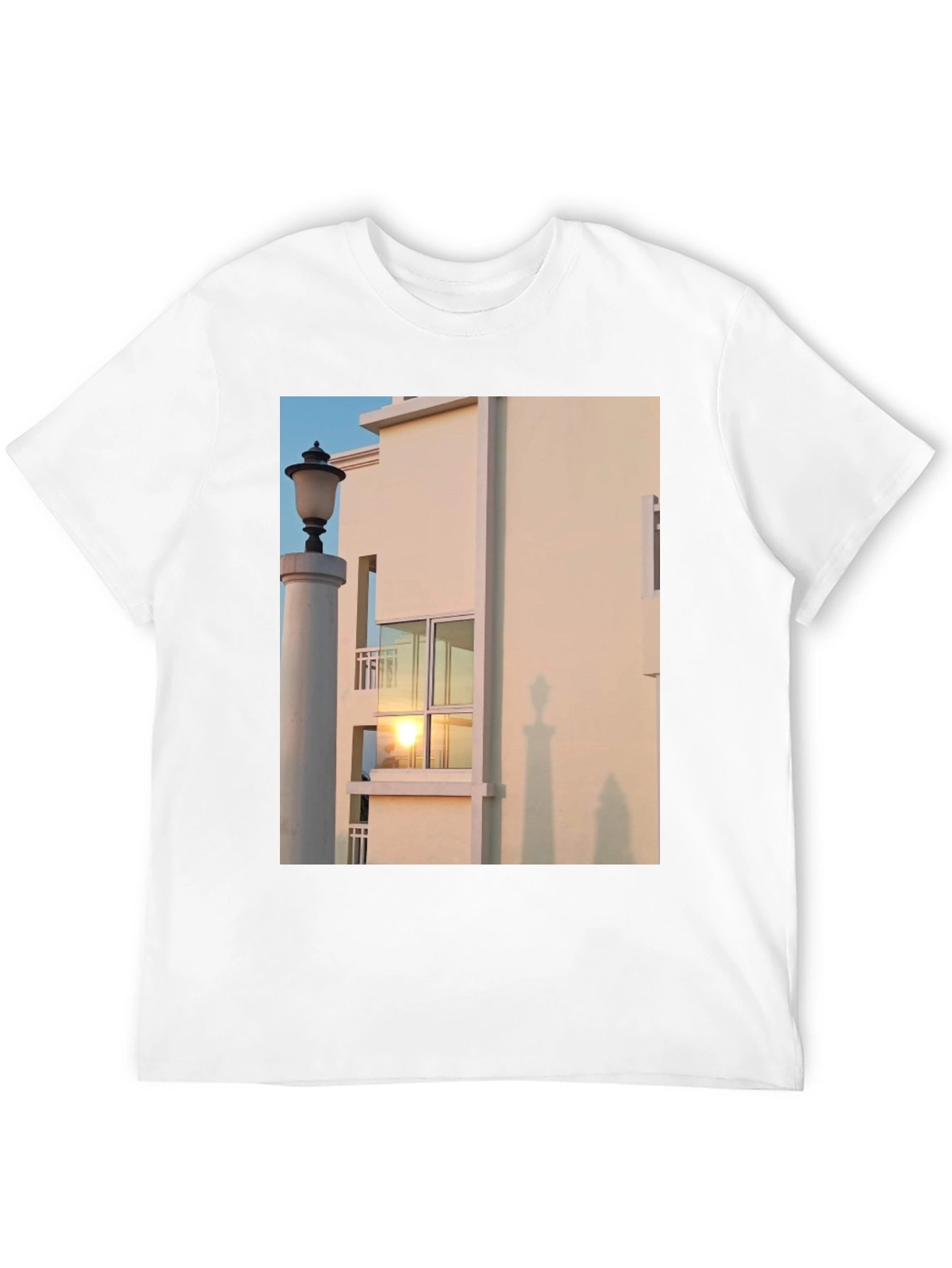 Architectural Sunset Print Tee