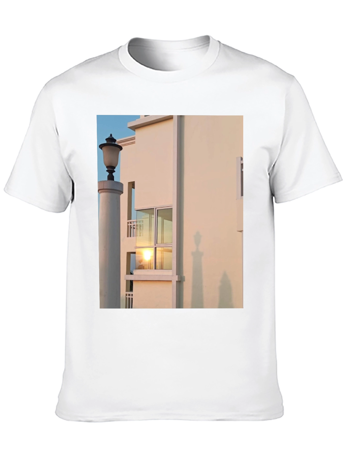 Architectural Sunset Print Tee