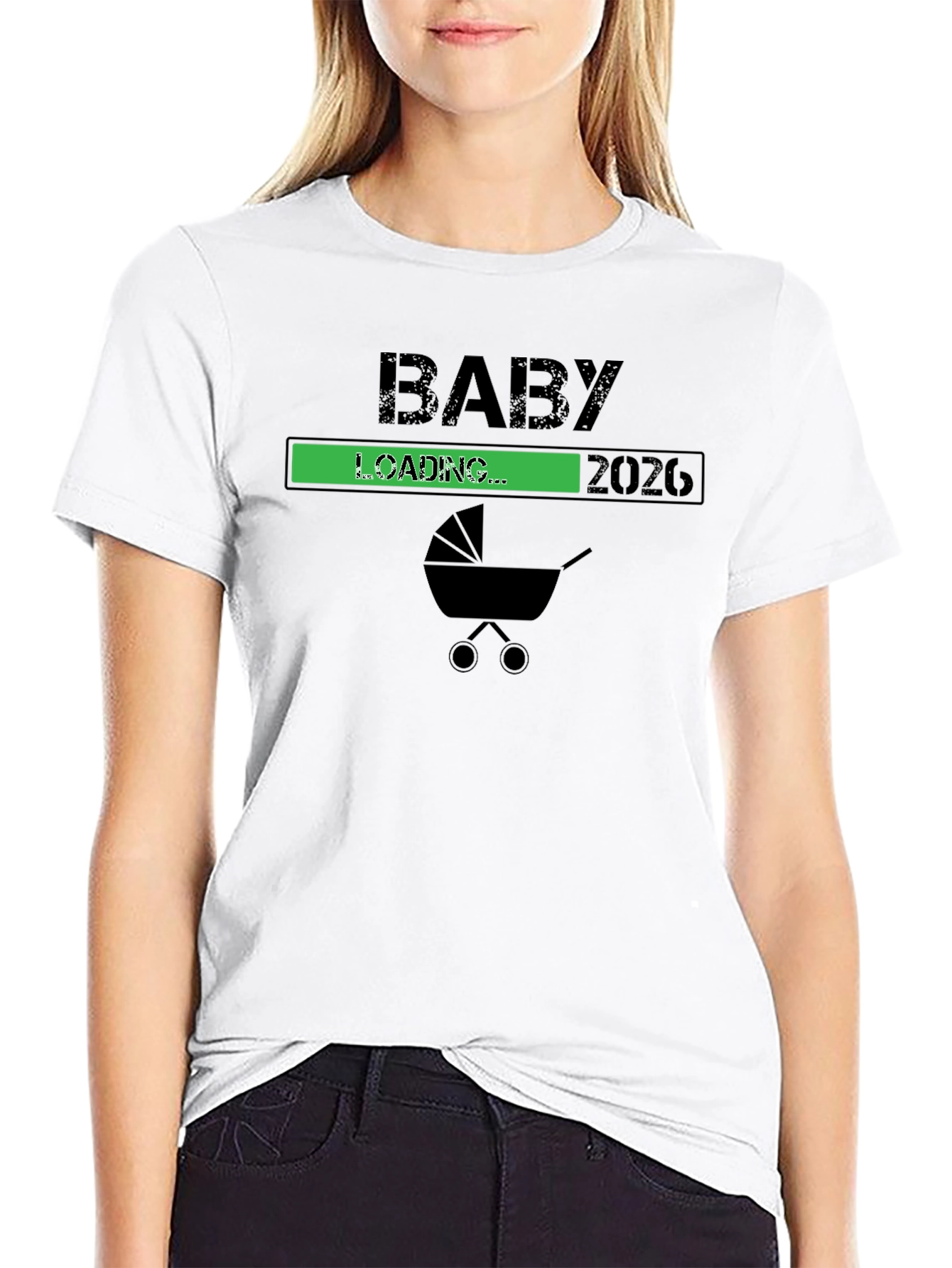 Baby Loading 2026 T-Shirt - Expecting Parents Gift